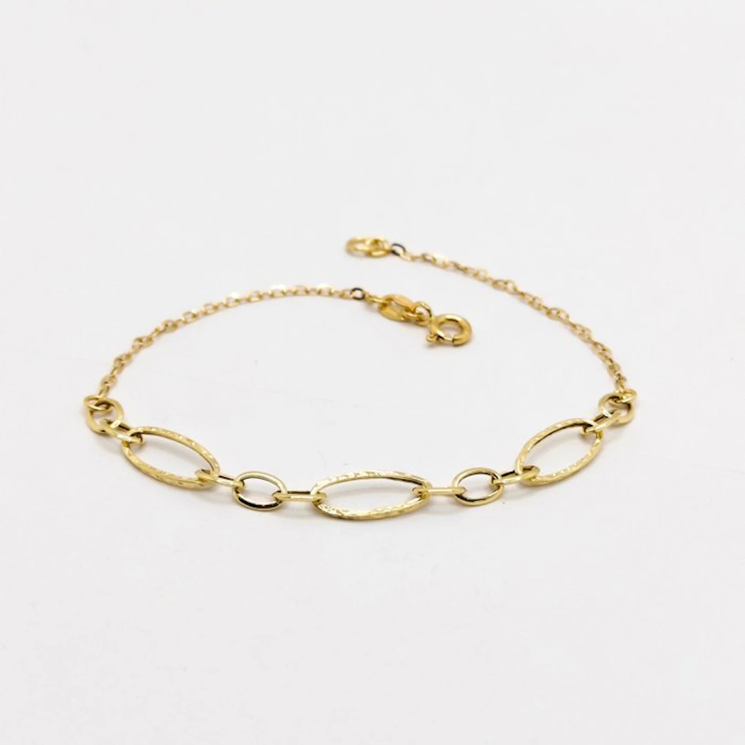 No reserve price - Bracelet - 18 kt. Yellow gold