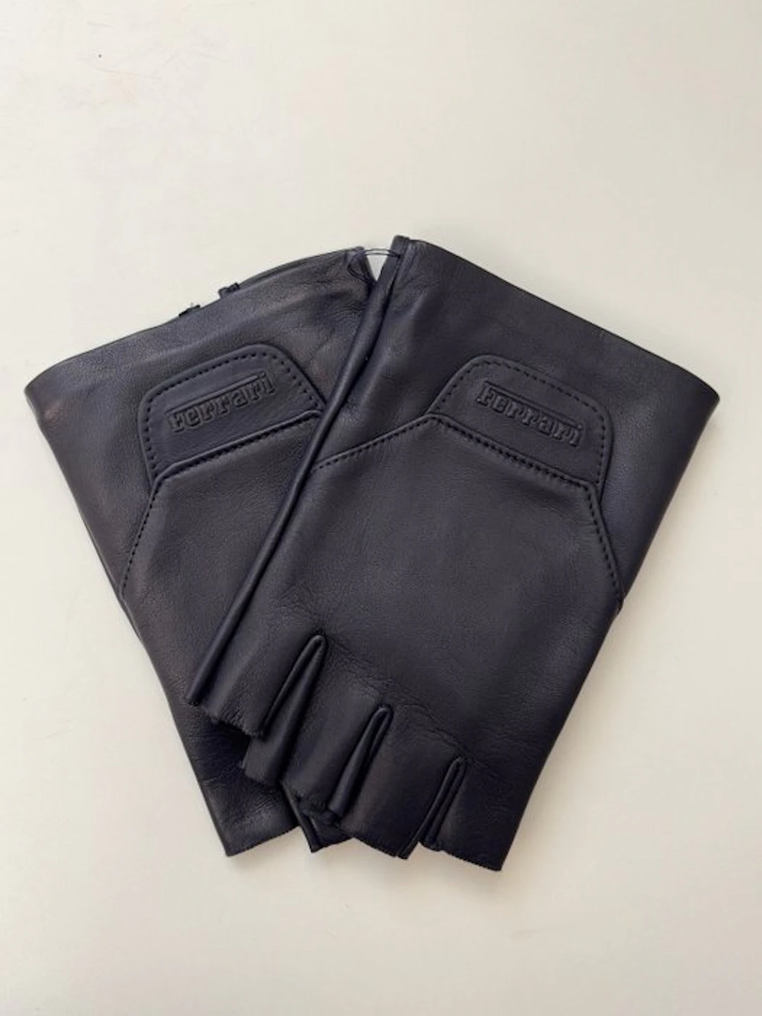 Gloves - Ferrari - Guanti da guida senza dita da uomo in...