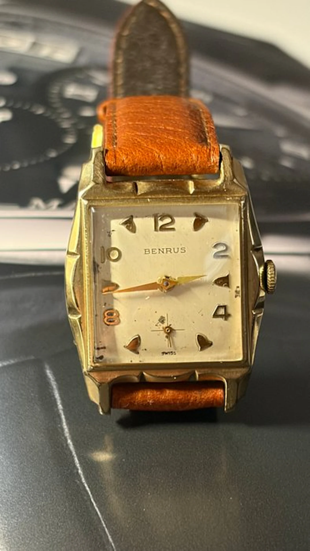 Benrus - Vintage - No reserve price - 431371 placcato oro - Men - 1950-1959