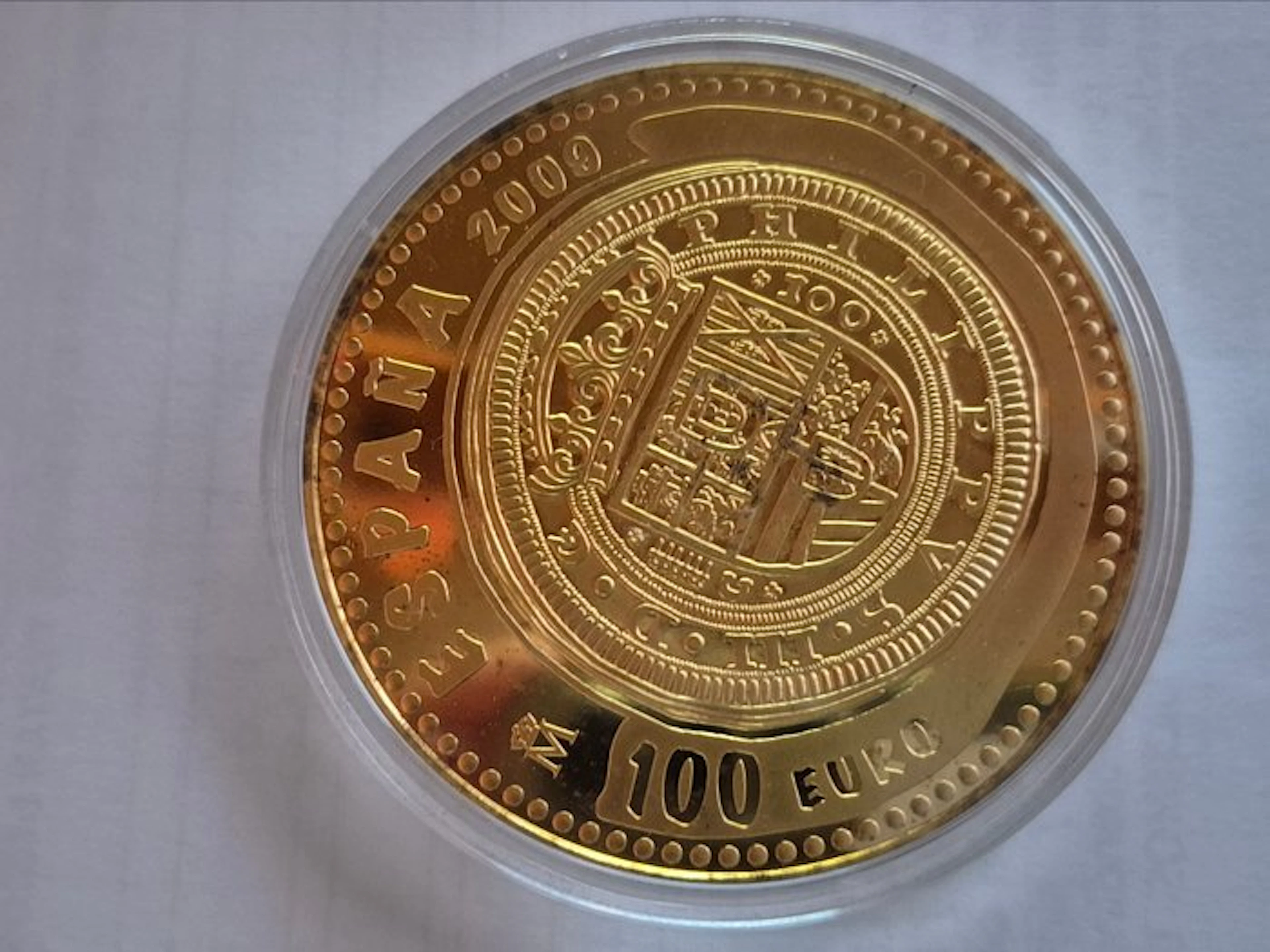 Spain. 100 Euro 2009 "Centen" Proof