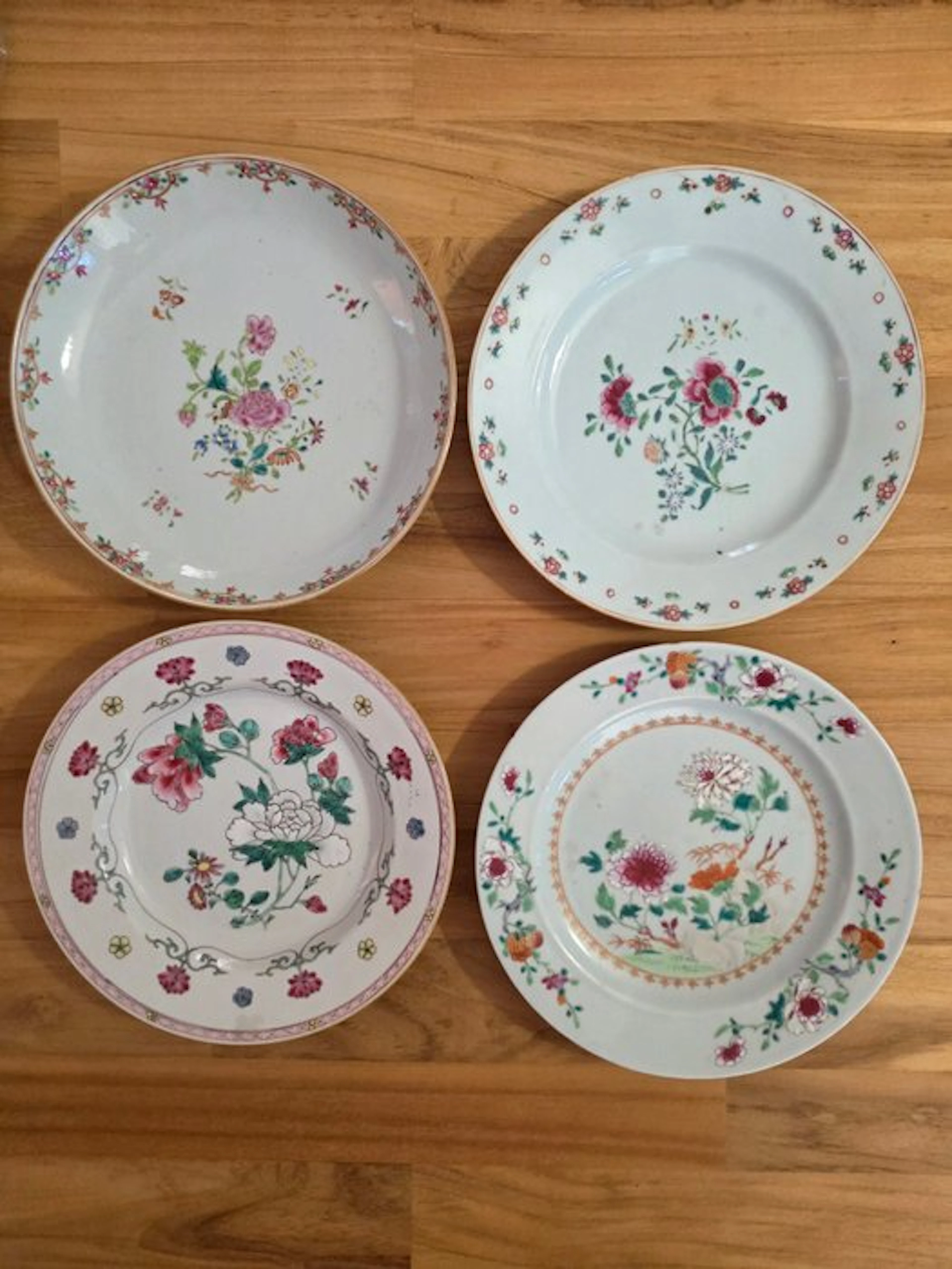Plate (4) - Porcelain