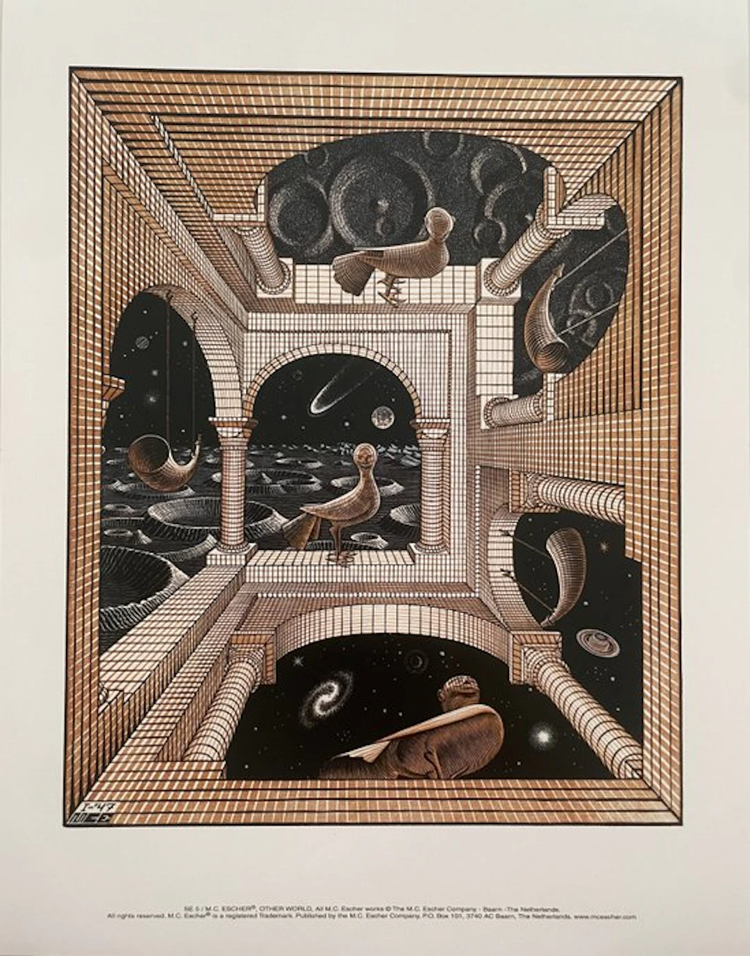M.C.Escher - Other World