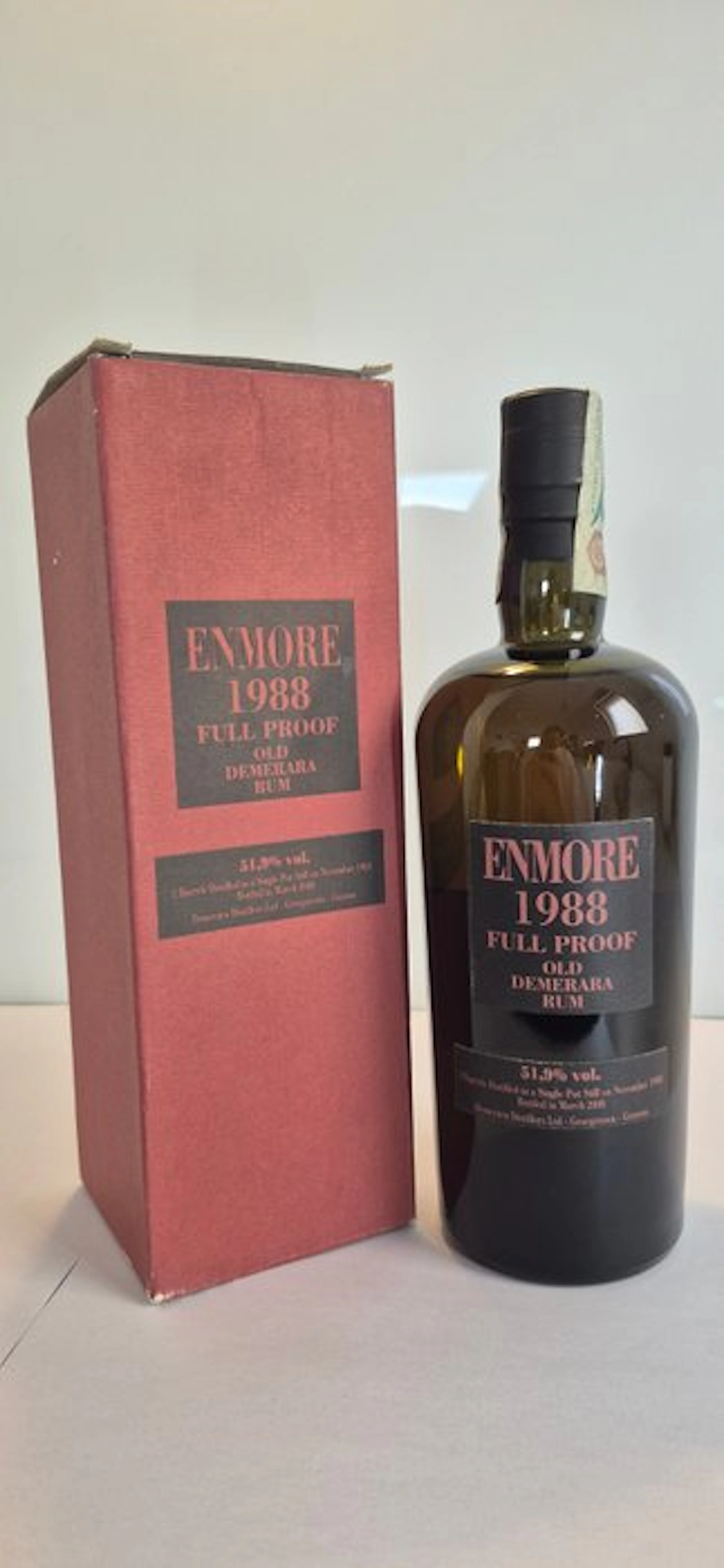 Enmore 1988 Velier - Full Proof Old Demerara - b. 2008 - 70cl