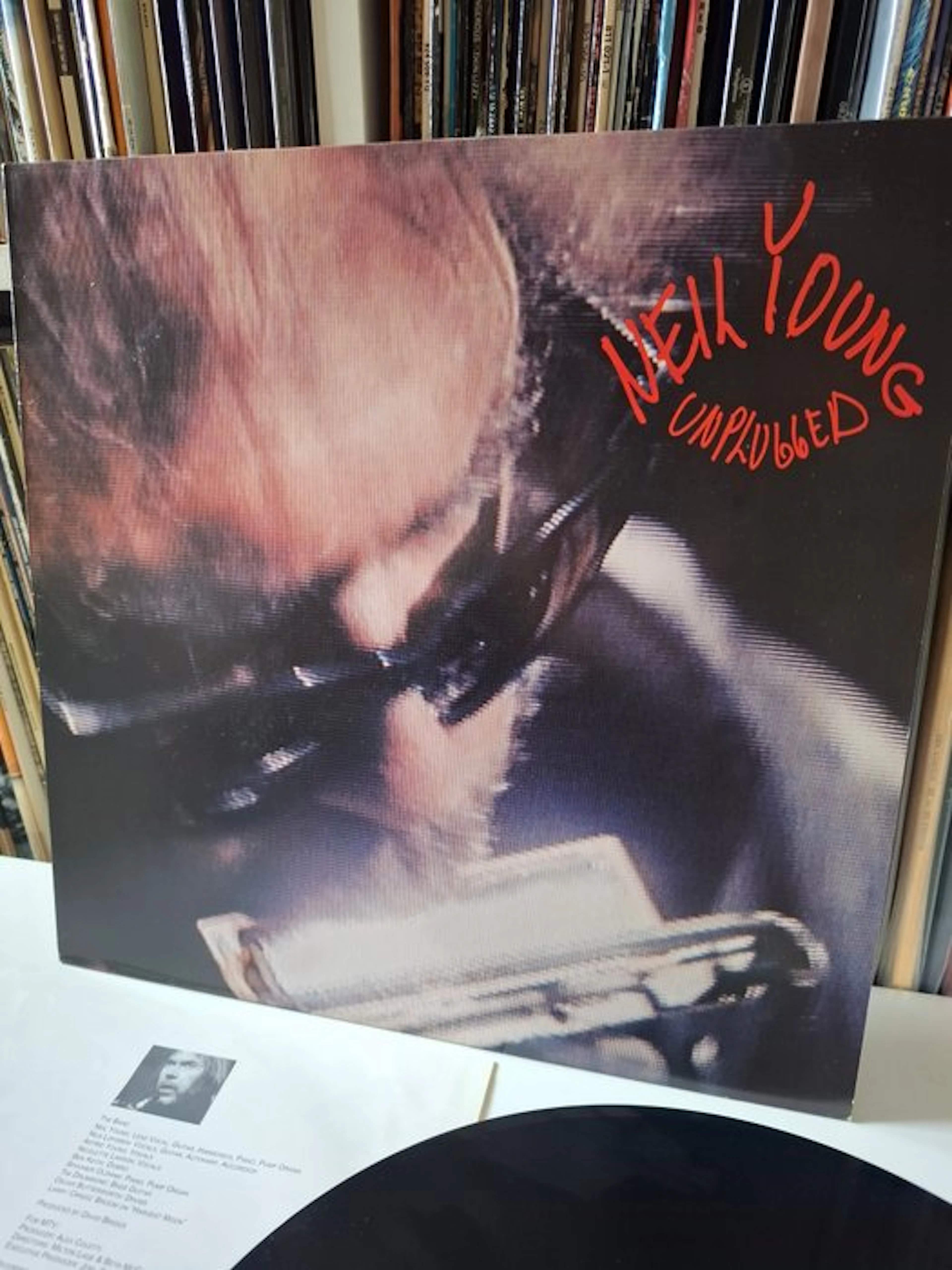 Neil Young - Unplugged - 1st EU pressing - LP album...