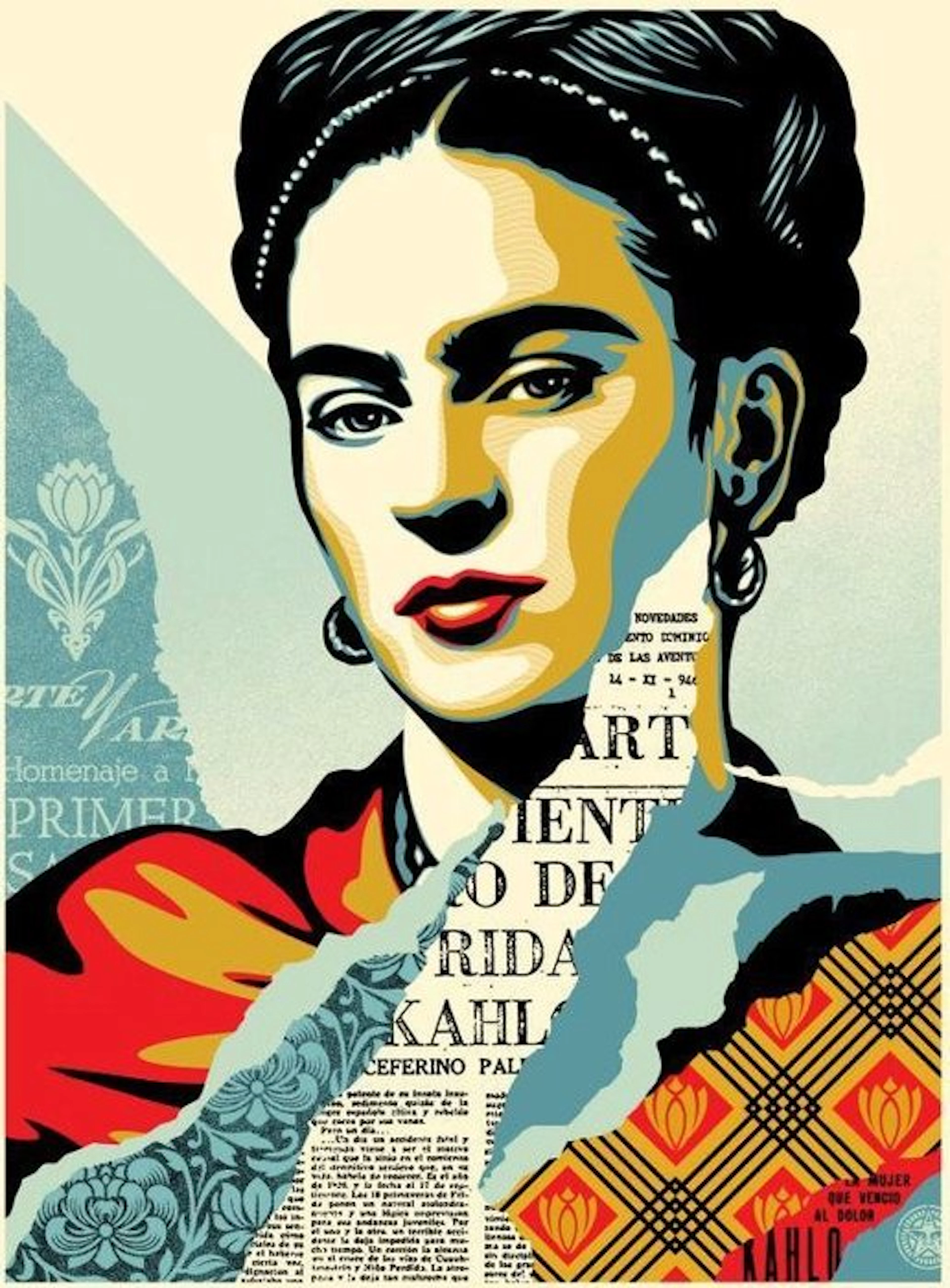 Shepard Fairey (OBEY) - "The Woman Who Defeated Pain...