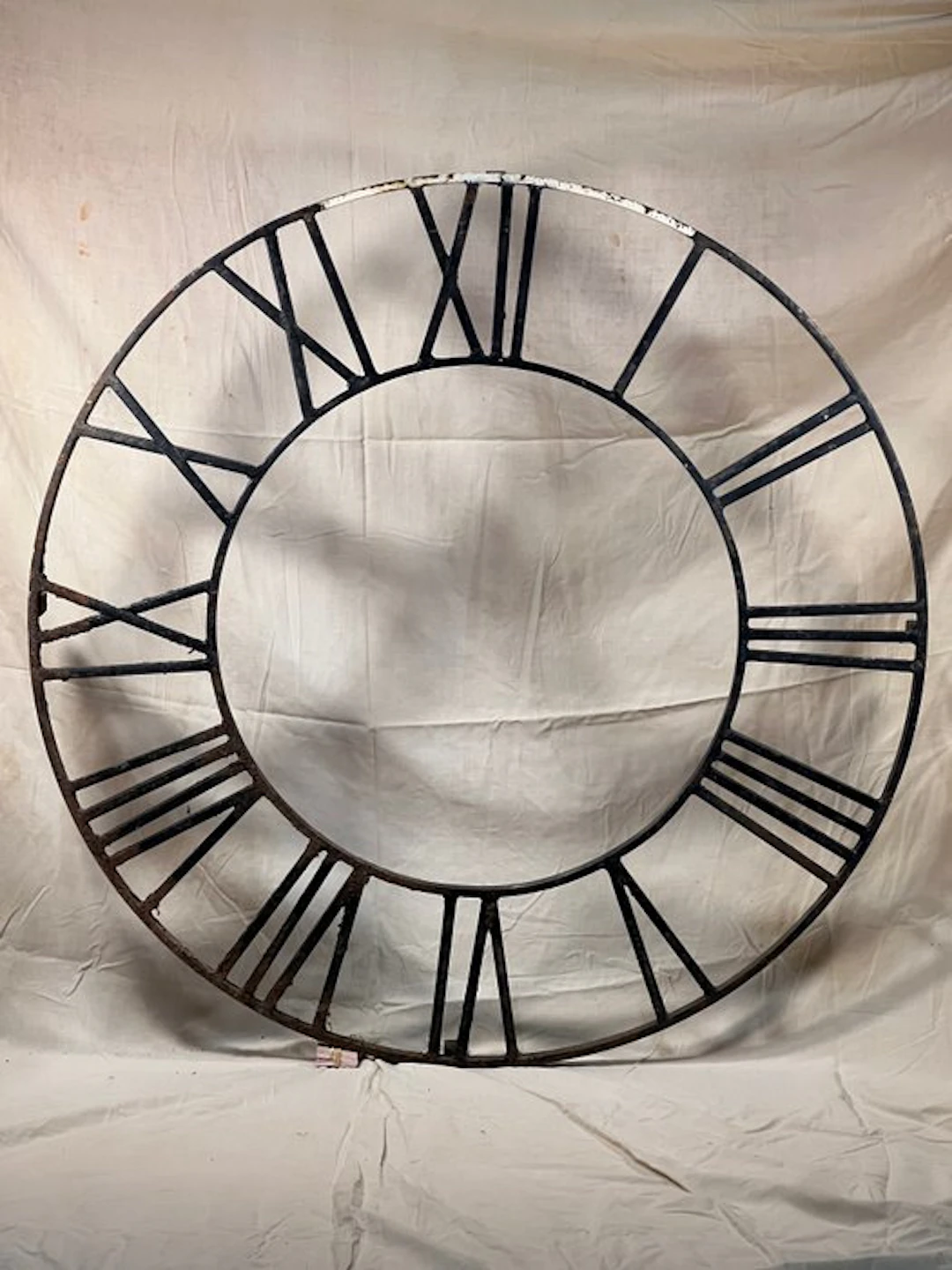 Chiesa - Quadrant - Iron - 1900 - 1950 - Campanile XXL Clock