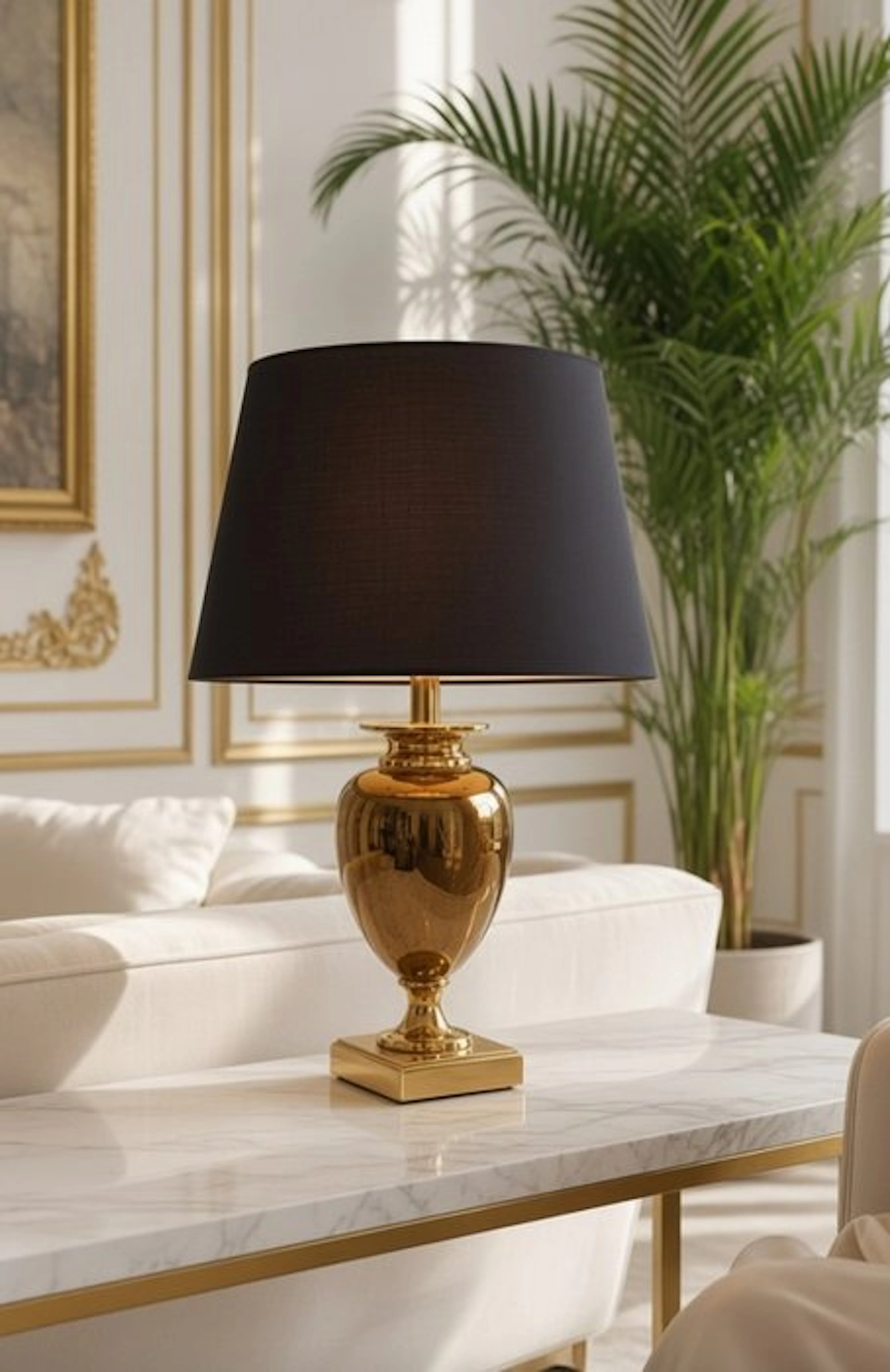 Maison Le Dauphin - Lamp - Stelling Gold Model - Iridescent ceramic