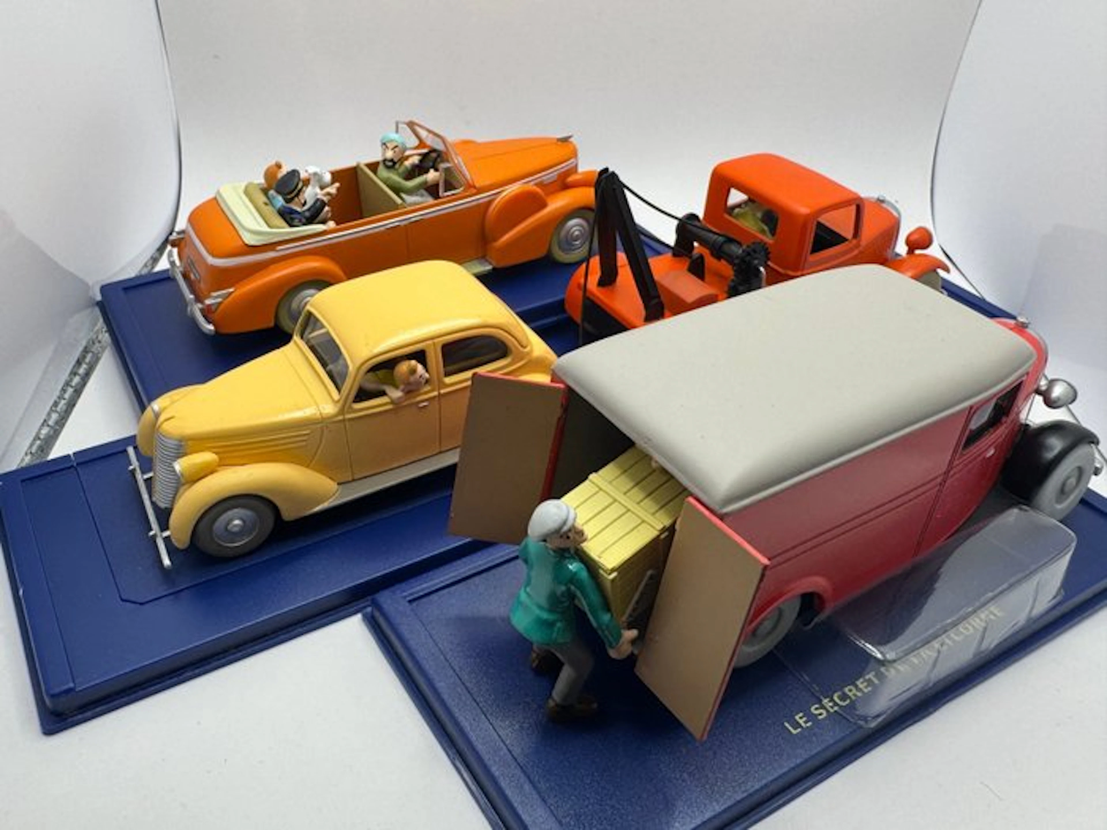 1:43 - Model car (3) - Tintin