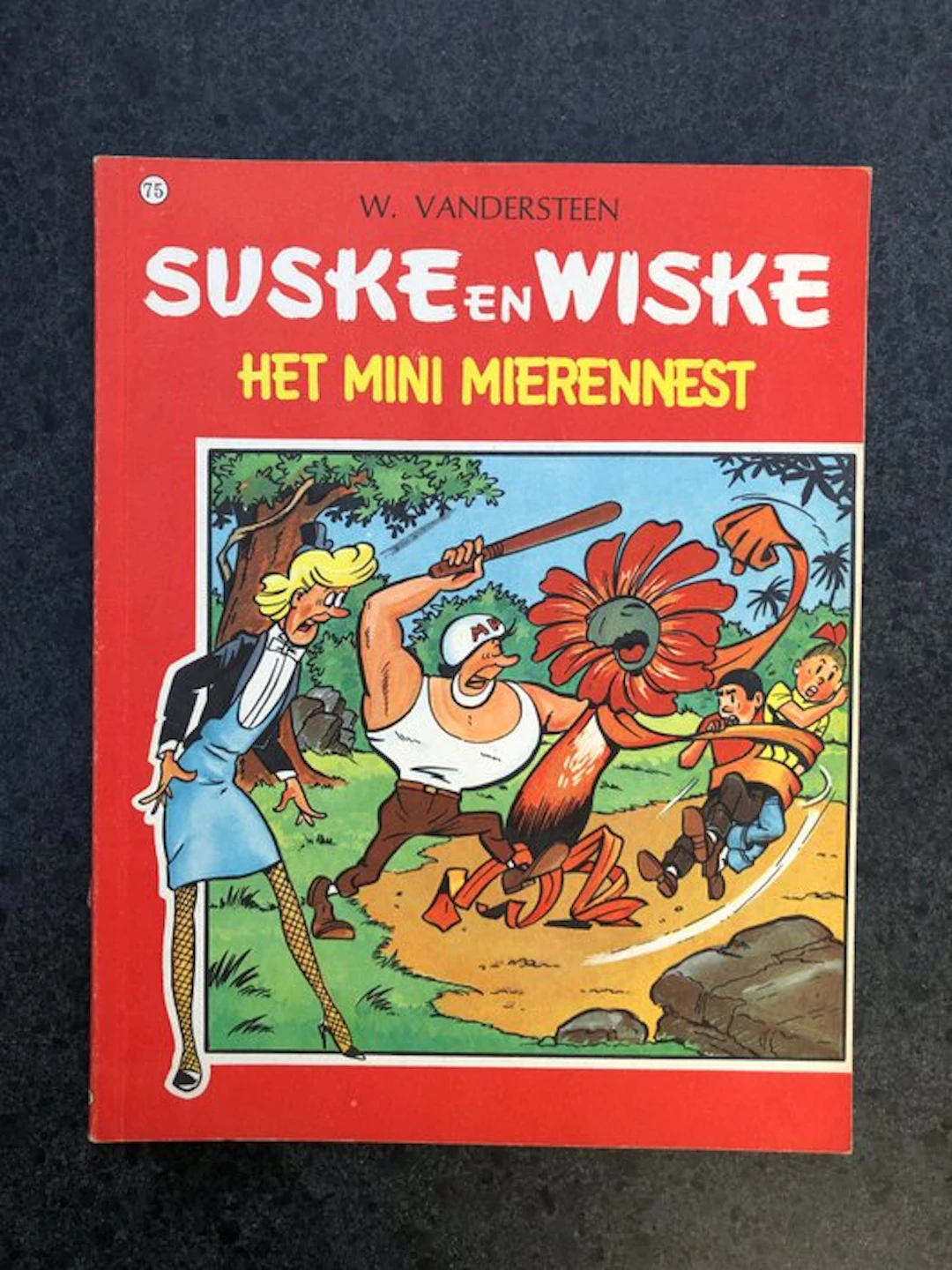 Suske en Wiske VK-75 - Het mini mierennest - 1 Album - First edition - 1967