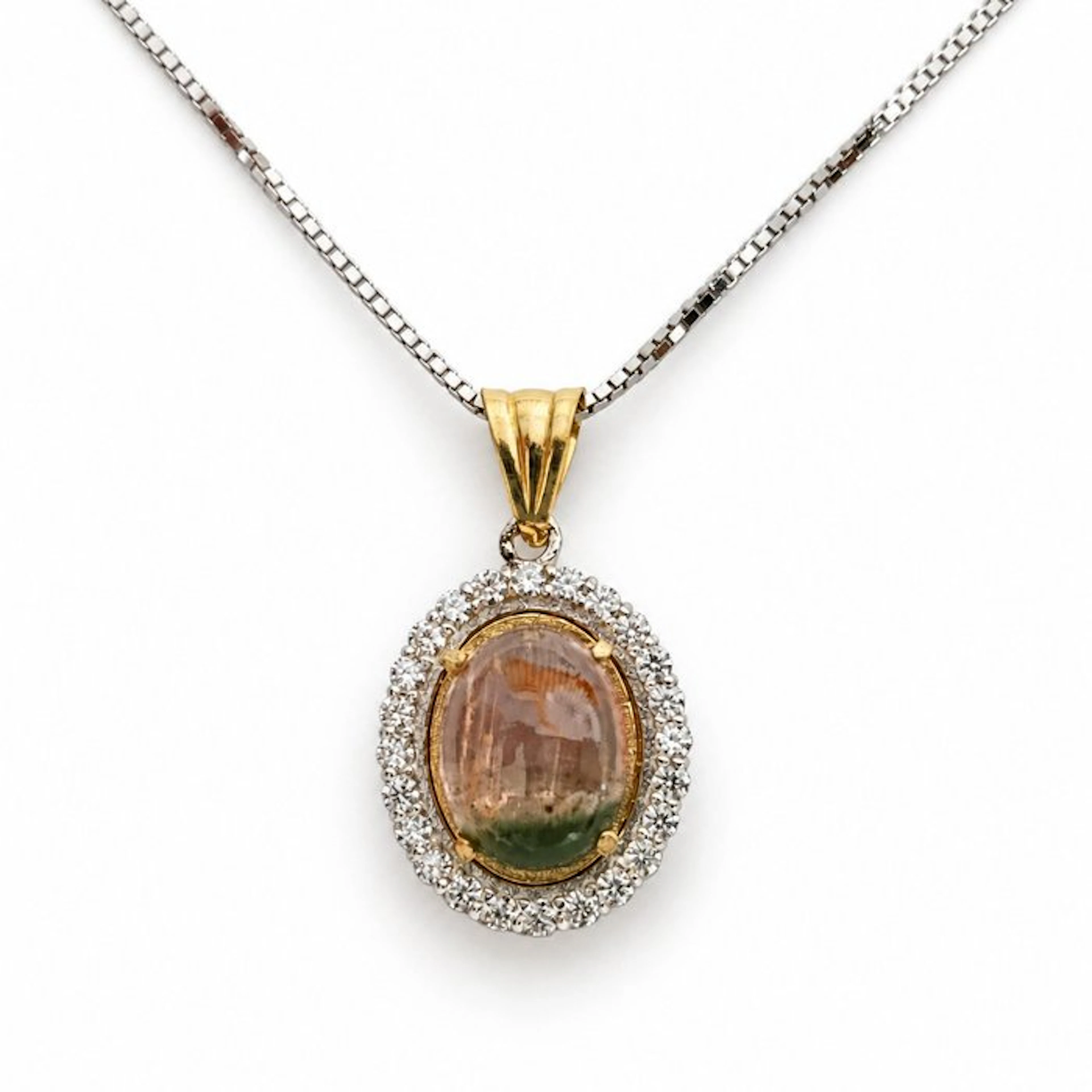 No reserve price - Necklace with pendant - 18 kt