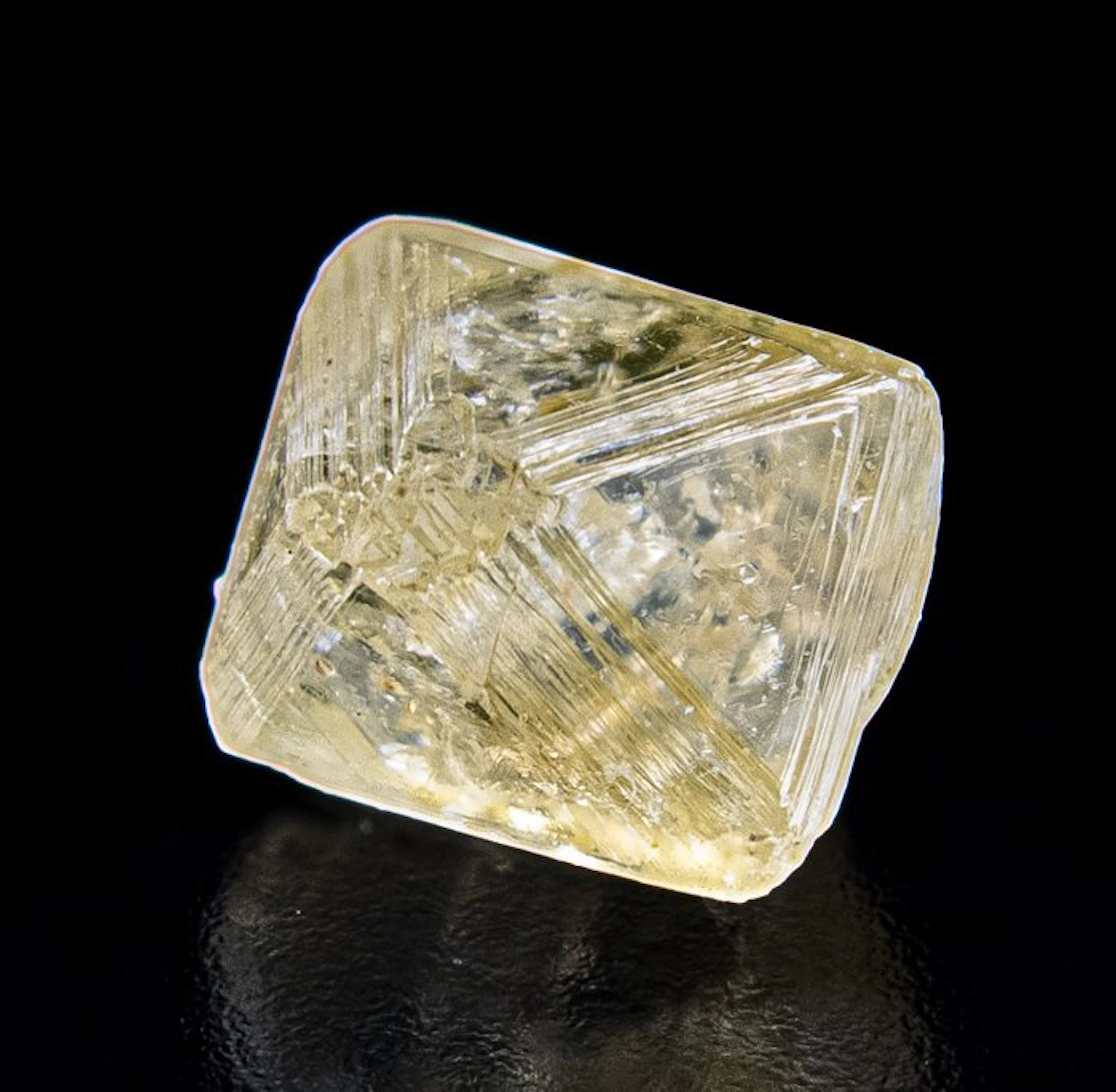 DIAMOND Crystalline Formation RARE - EXCEPTIONAL VVS - NO...