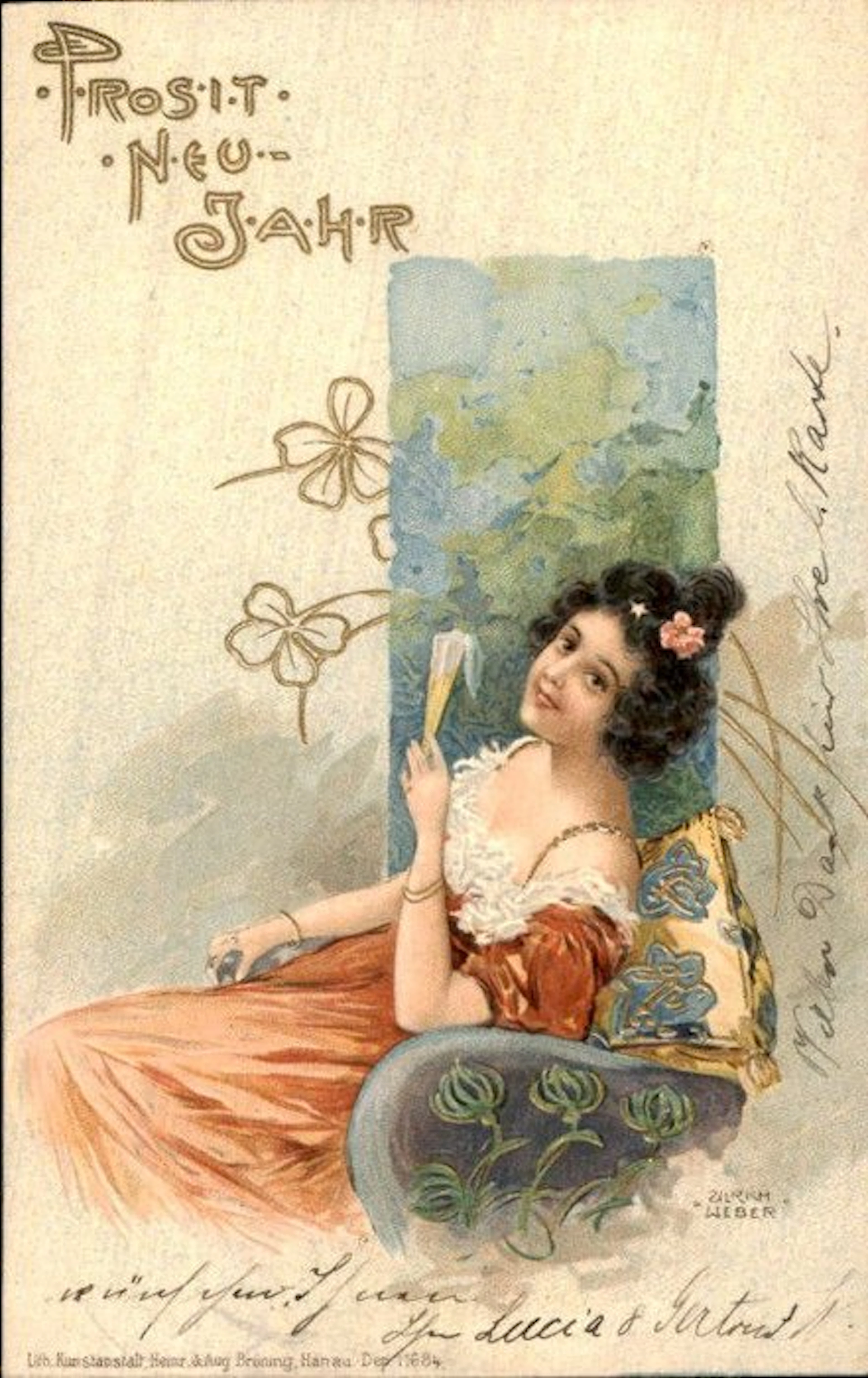 New Year - Postcard (130) - 1900-1999