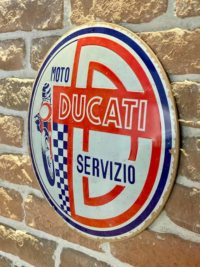 DUCATI - Sign - Steel