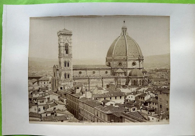 Brogi (attributo) - Firenze - Coppia di Fotografie antiche dell’800