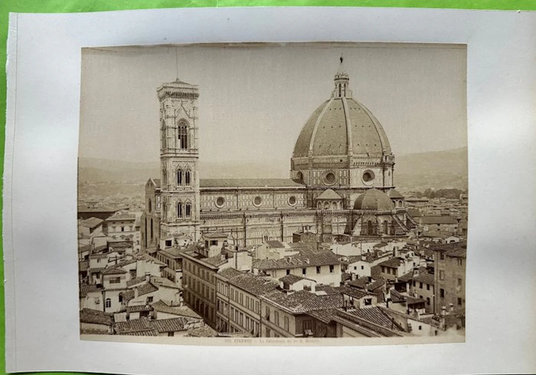 Brogi (attributo) - Firenze - Coppia di Fotografie antiche dell’800