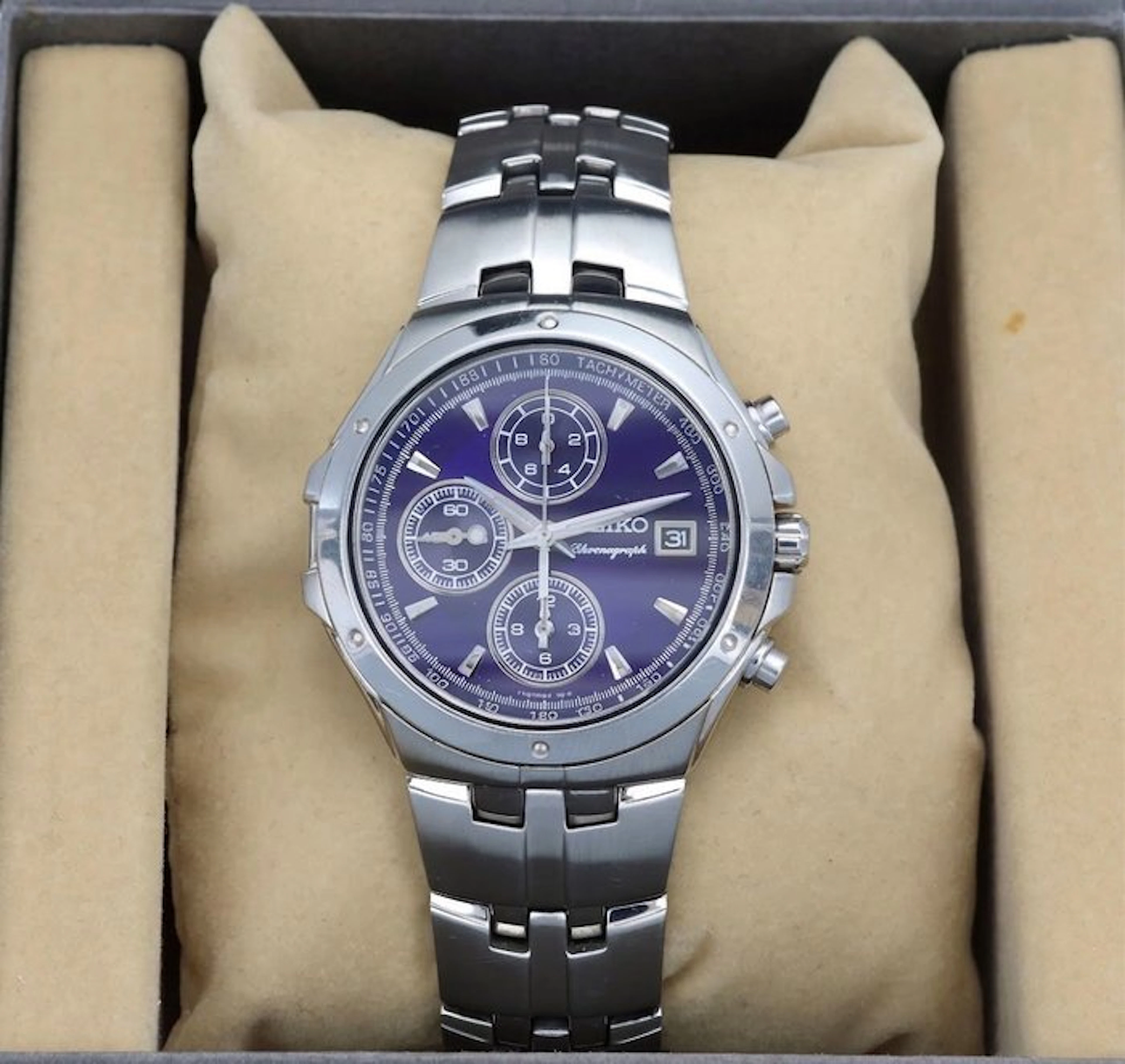 Seiko - Cronograph - No reserve price - 7T92-0FN0 - Men - 2000-2010