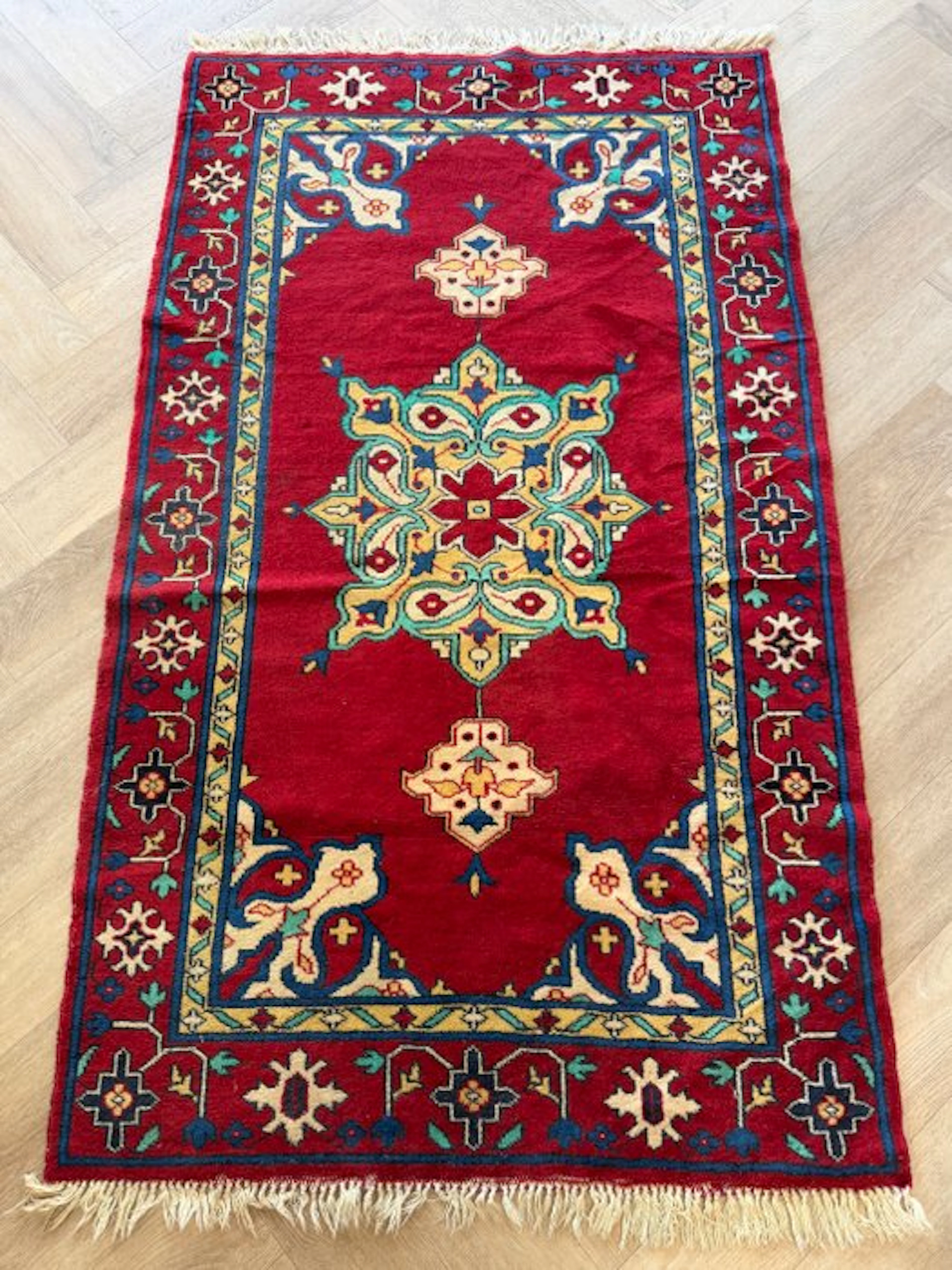 Pakistan rug - no reserve price - hand-knotted - wool - Carpet - 158 cm - 93 cm