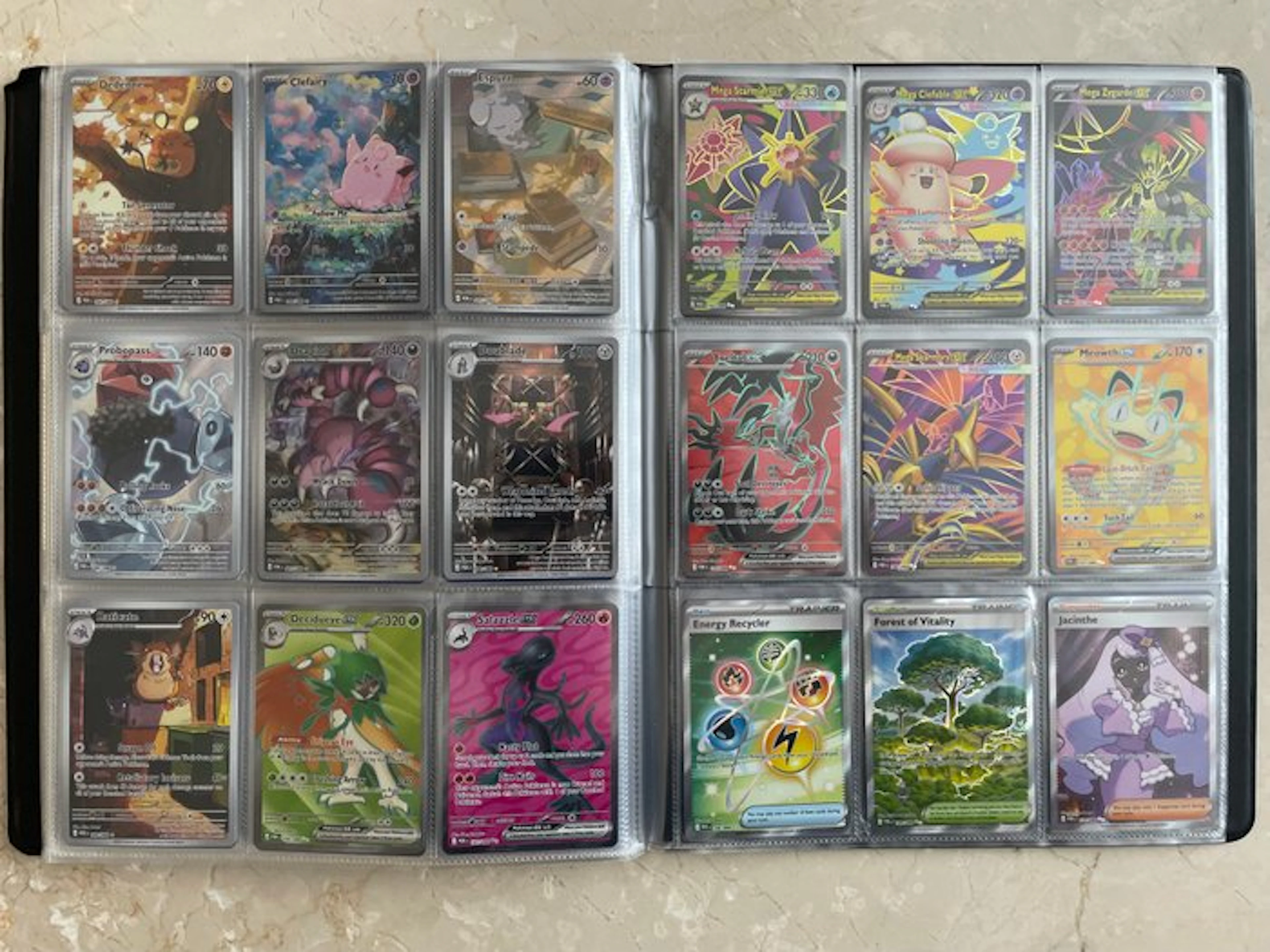 Complete set - Perfect Order – Master Set – All 124 cards