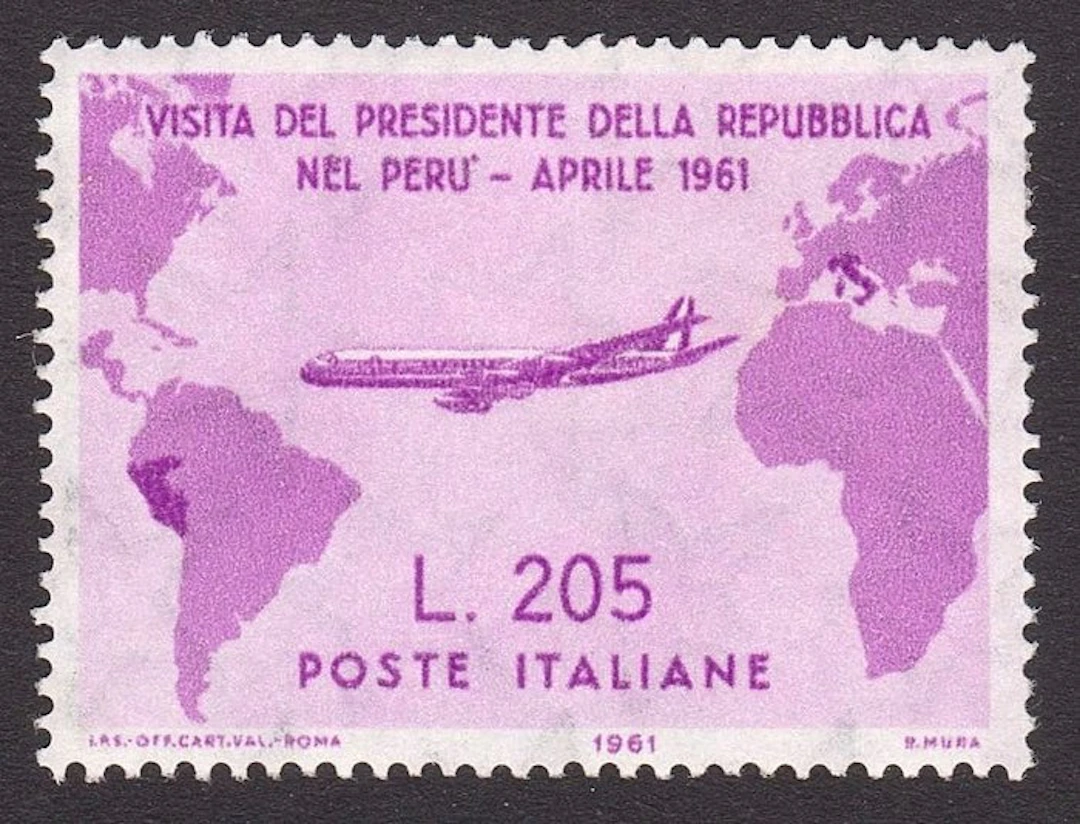 Italy 1961 - President Gronchi’s trip L