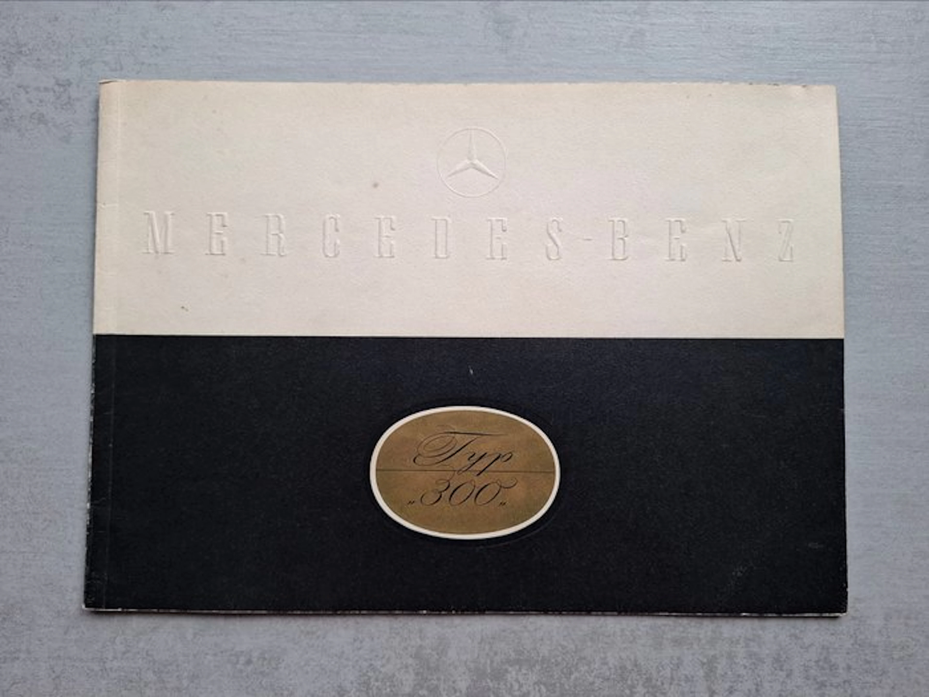 Brochure - Mercedes-Benz - Typ 300 - German version - 1952