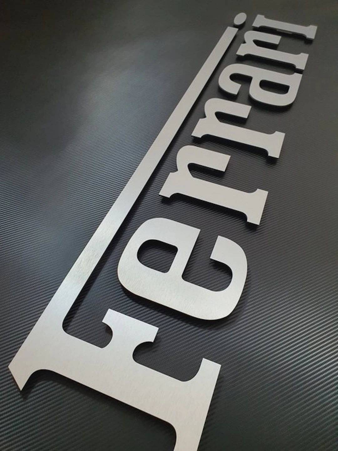 Sign - Ferrari - Professional Wall Sign Logo - Aluminium*