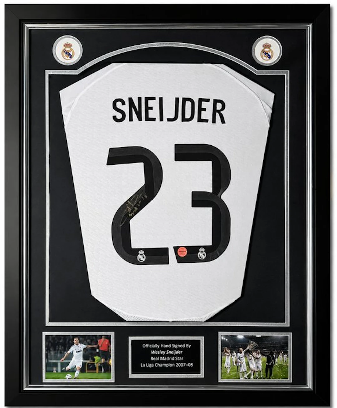 Real Madrid - European Football League - Wesley Sneijder...