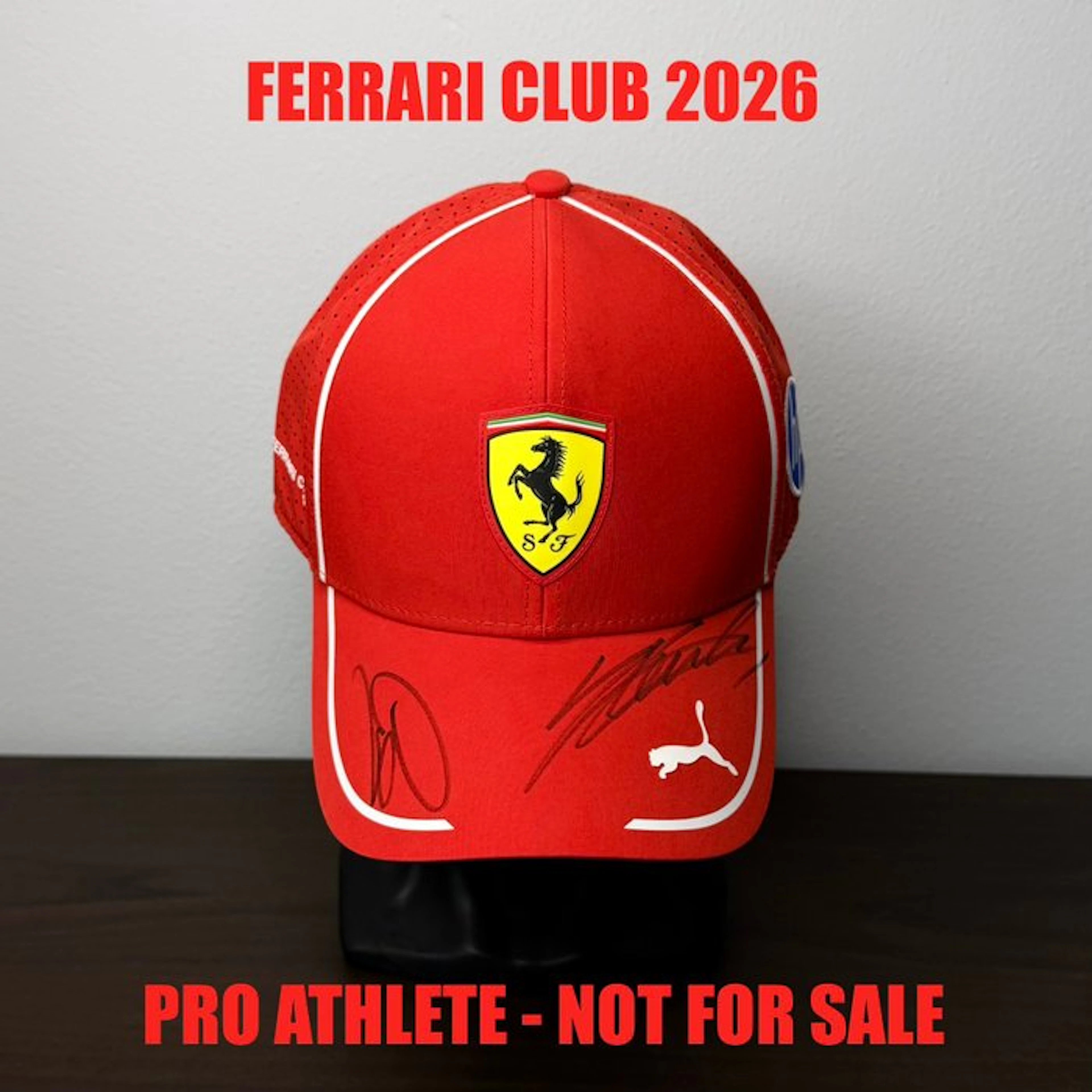 Ferrari - Formula One - Lewis Hamilton & Charles Leclerc - 2026 - Sports cap