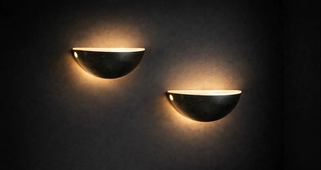 Flos - Afra Scarpa, Tobia Scarpa - Wall lamp (2) - Room - Brass, Metal, Plastic