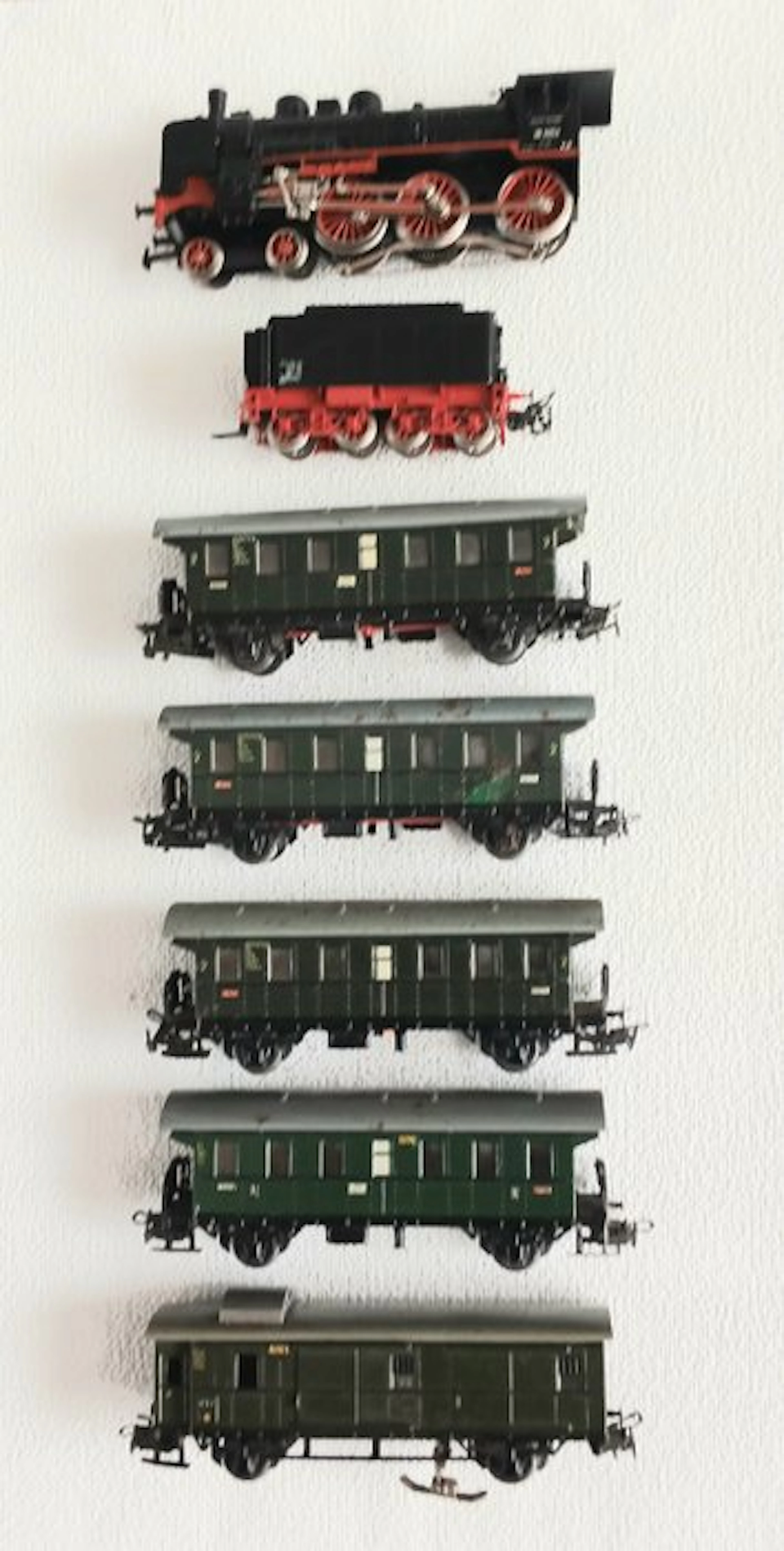 Märklin H0 - 3099 - Model train (7) - Steam locomotive...