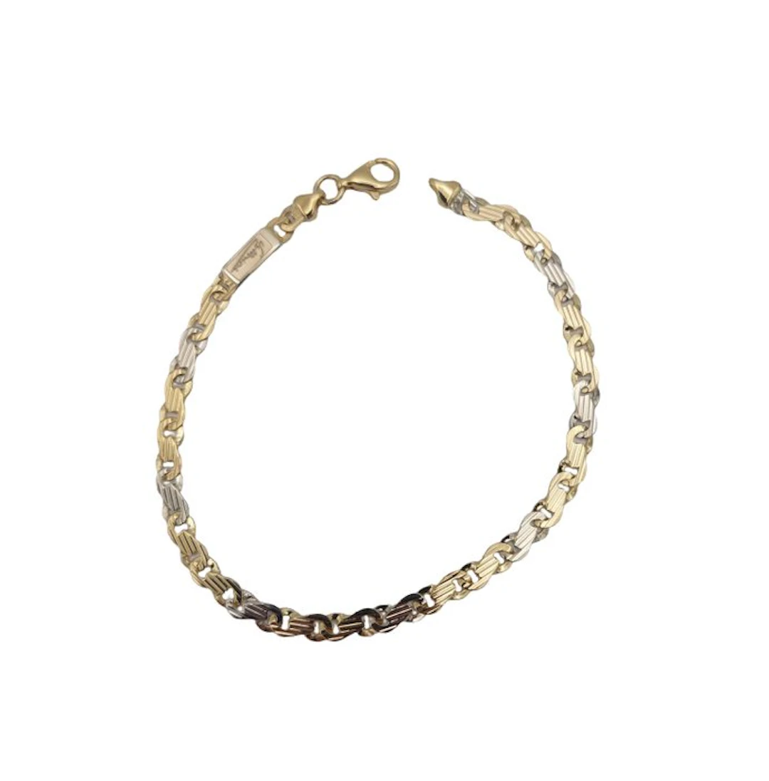 Bracelet - 18 kt. Yellow gold, White gold