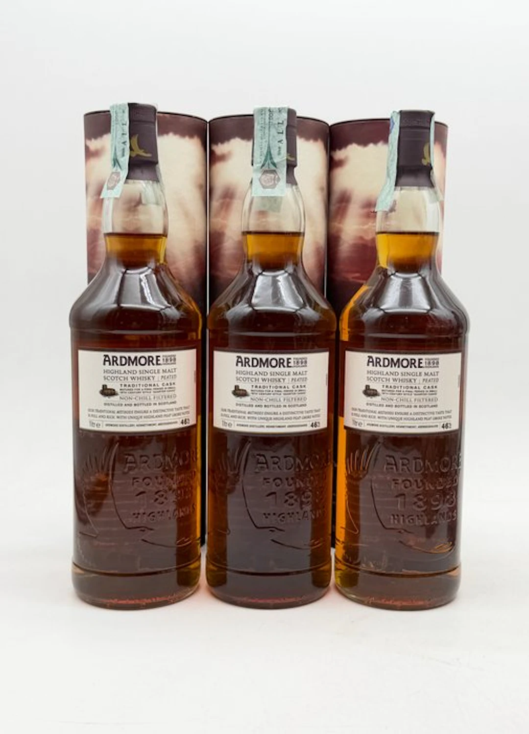 Ardmore Traditional Cask - 1 Litre - 3 bottles