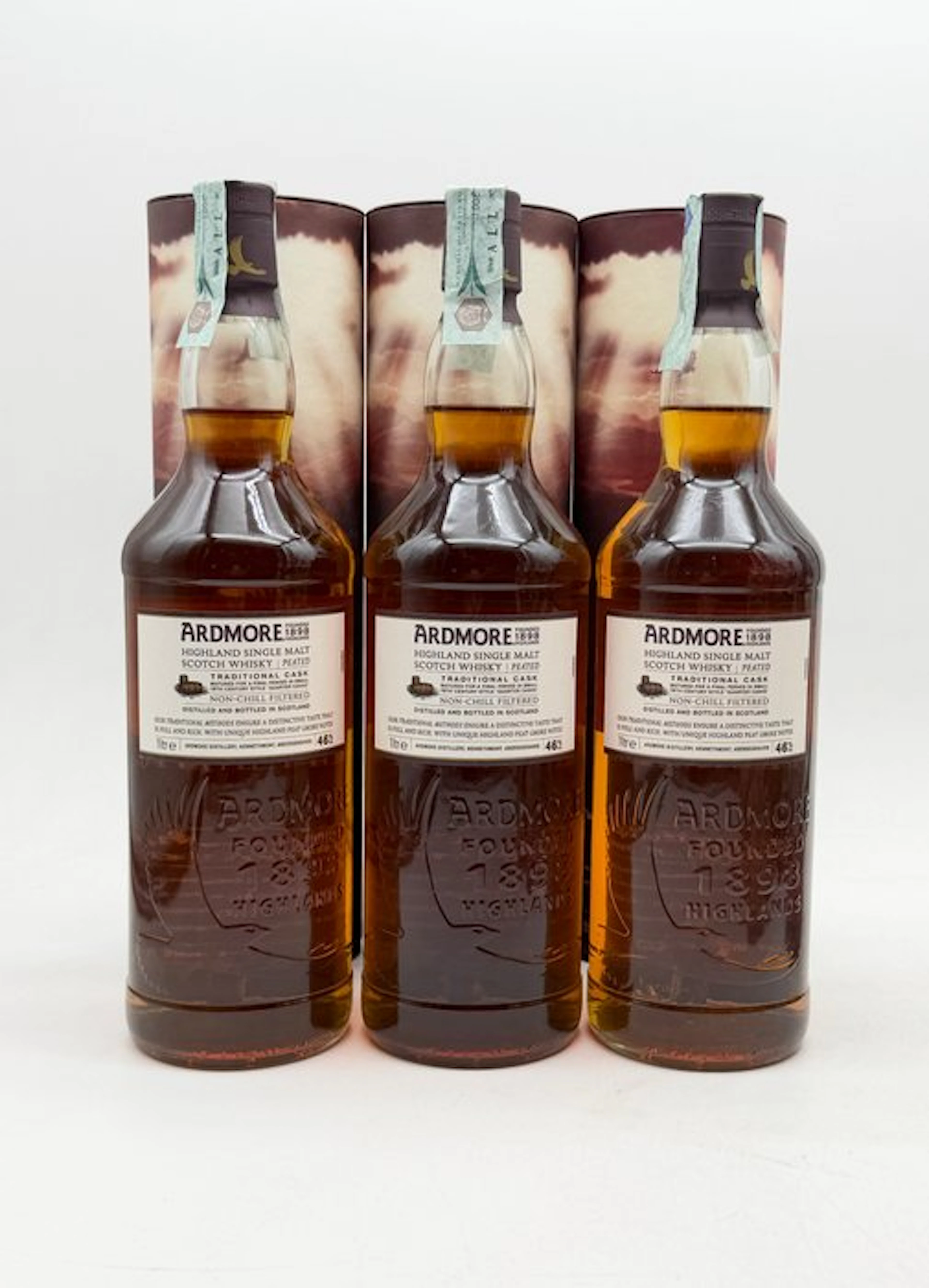 Ardmore Traditional Cask - 1 Litre - 3 bottles