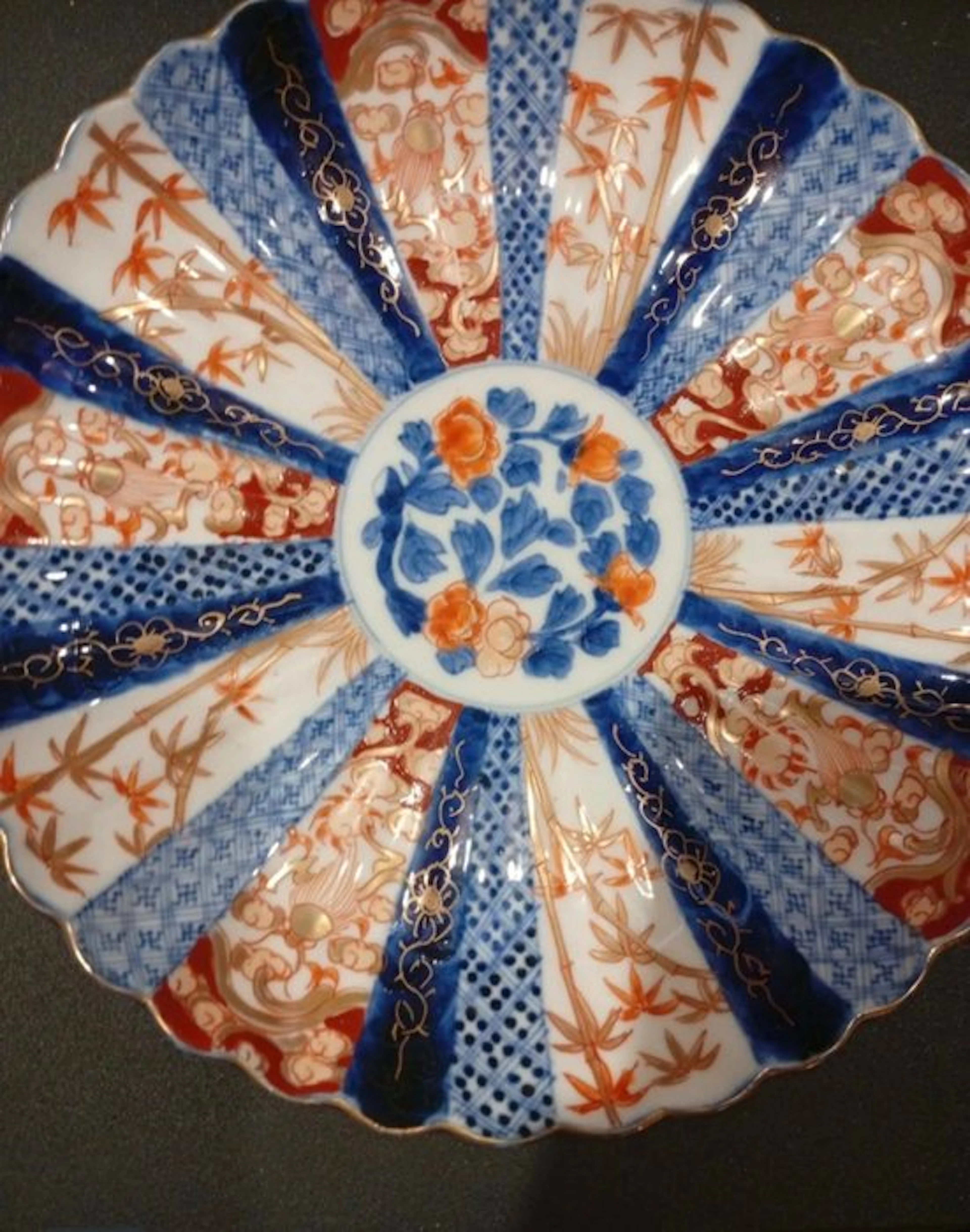 fukagawa koransha - imari - Saucer - Imari - Imari Japanese plate