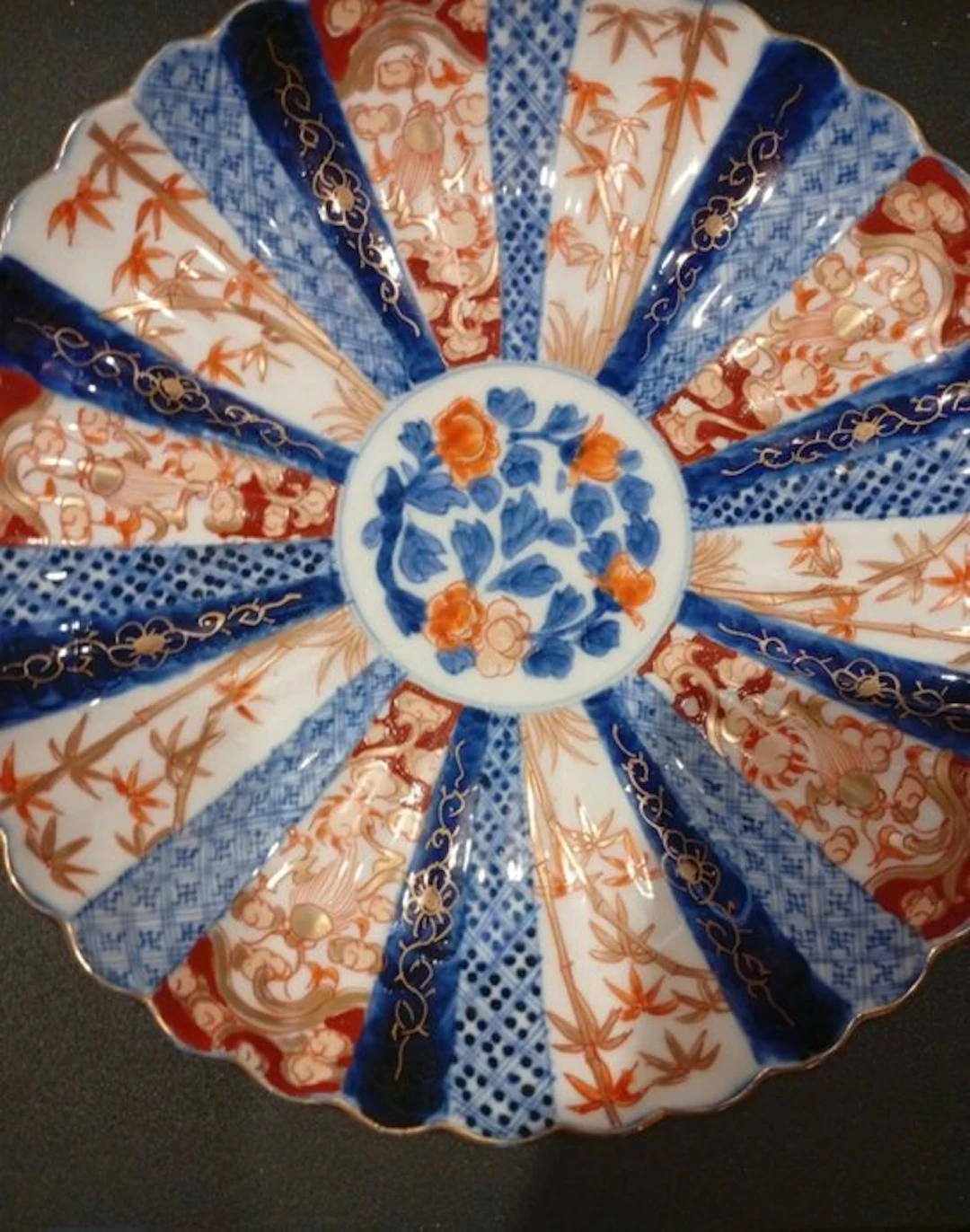 fukagawa koransha - imari - Saucer - Imari - Imari Japanese plate