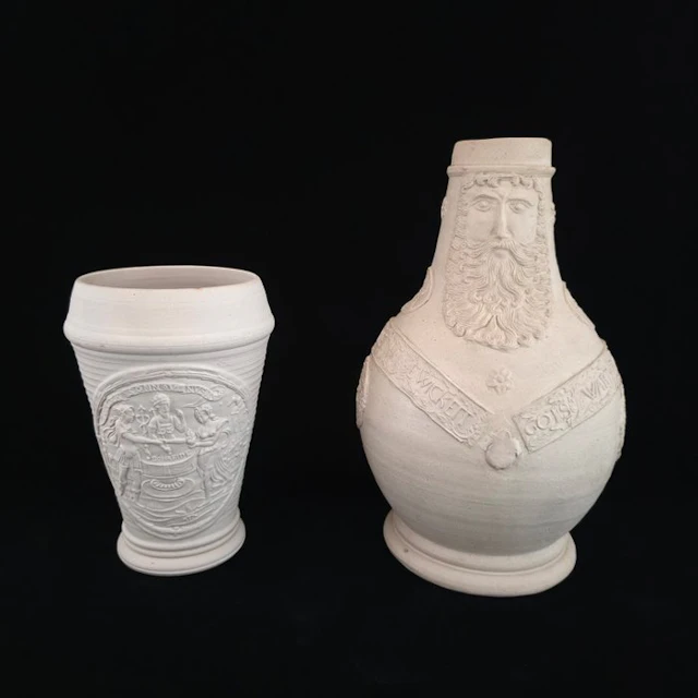 Jug - Baardman - Stoneware - drinking cup