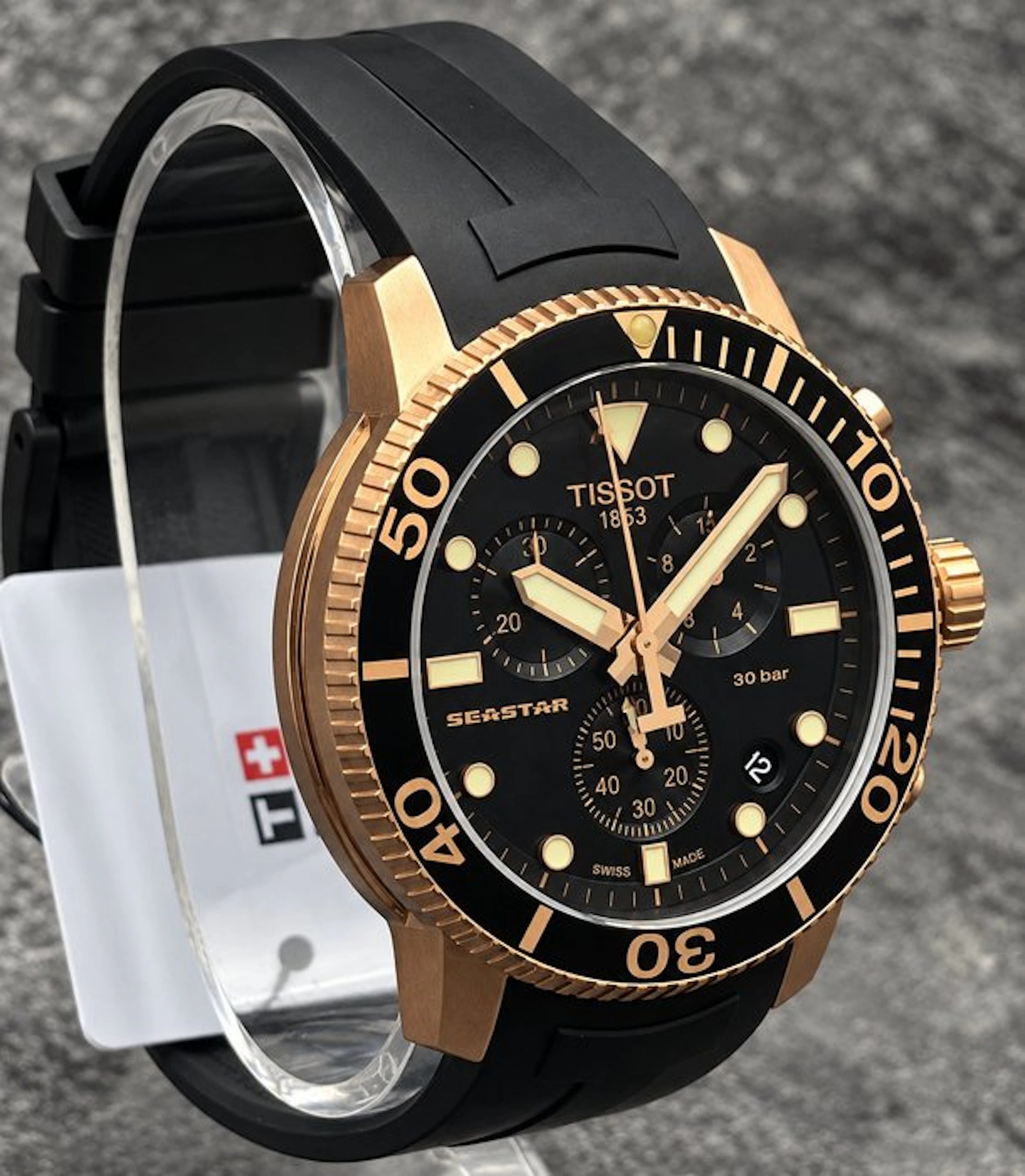 Tissot - Seastar 1000 Chronograph - No reserve price...