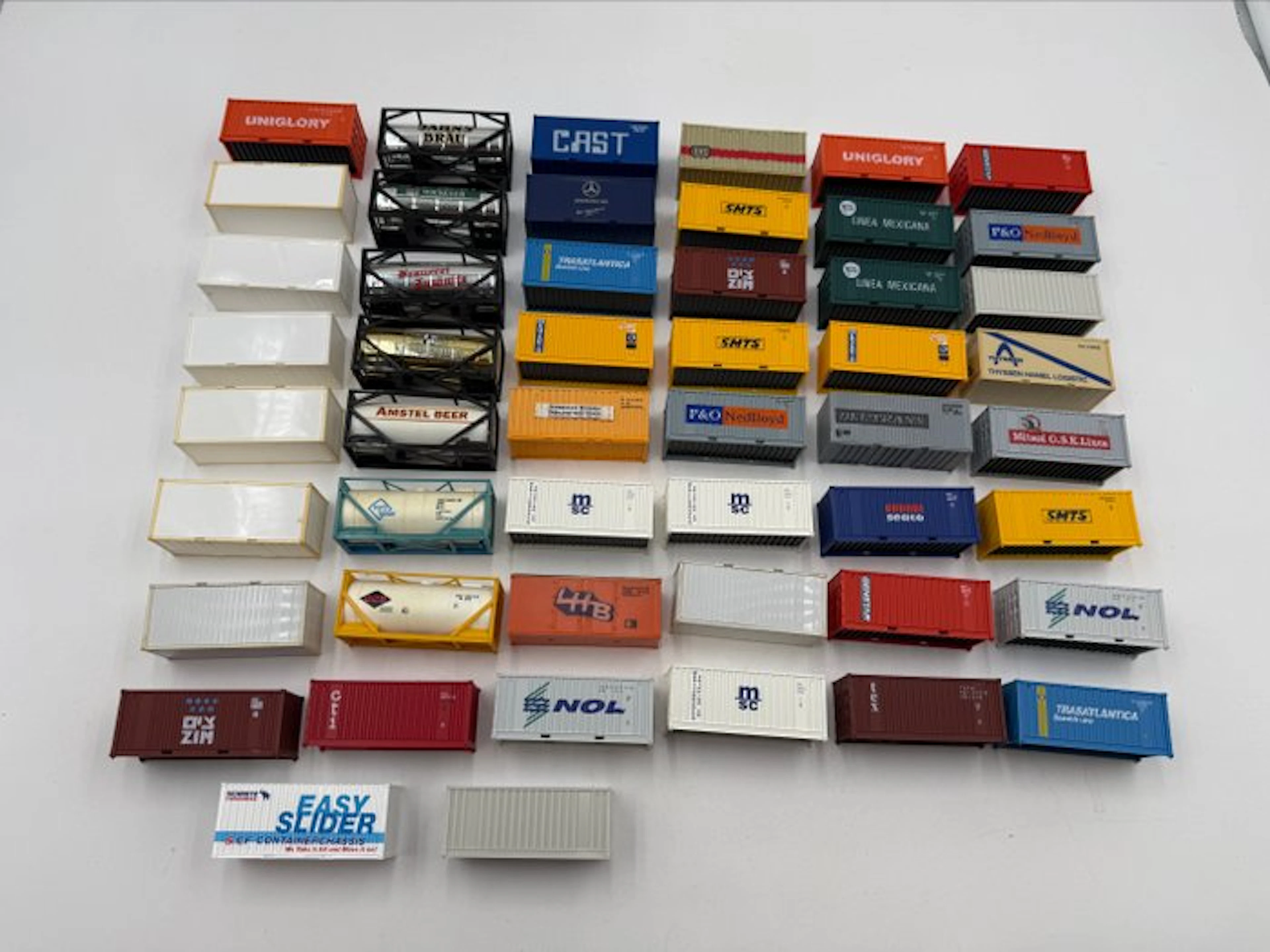 Marke unbekannt H0 - Model train scenery (50) - Container, Freight