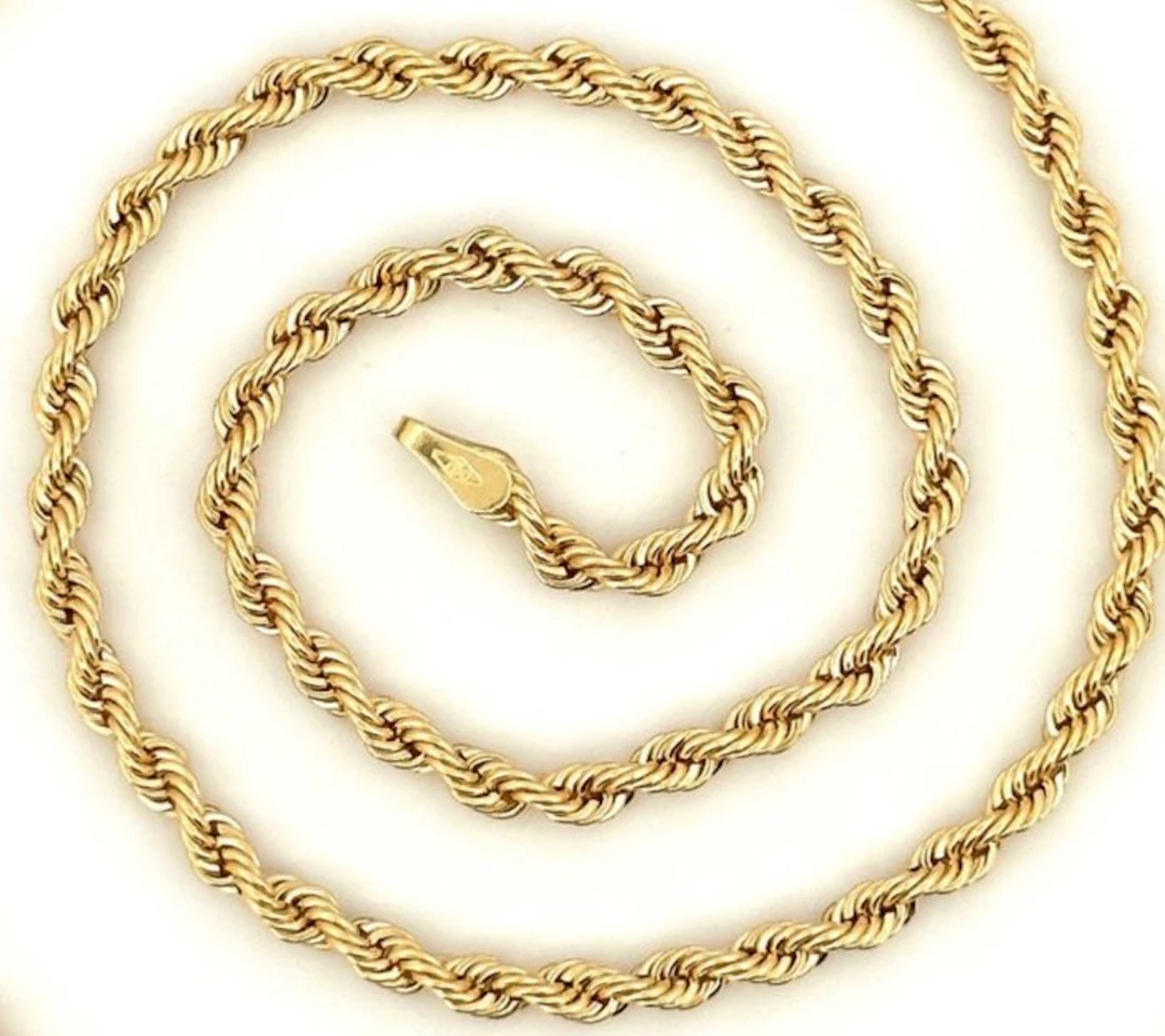 No reserve price - Necklace - 18 kt. Yellow gold - Fune - 40 cm