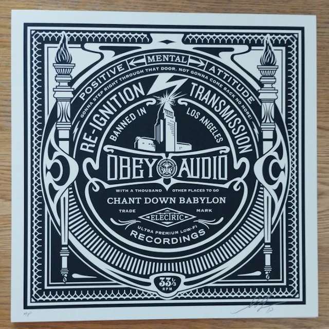 Shepard Fairey (OBEY) (1970) - Re-Ignition Transmission...