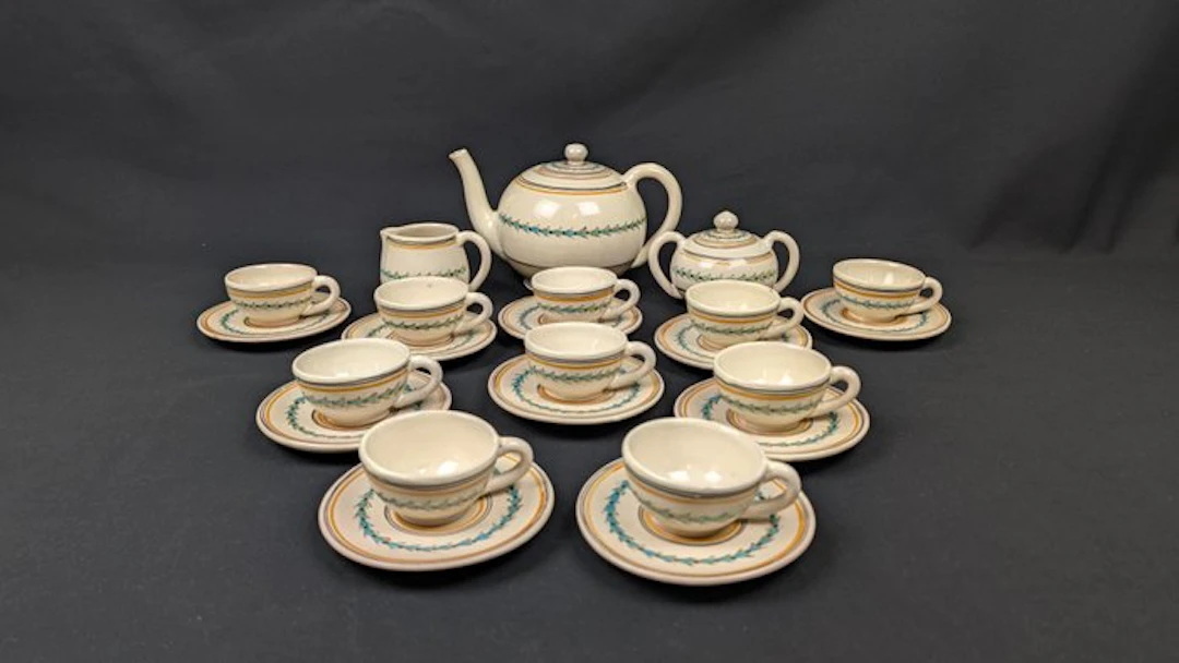 Grottaglie - Ceramica Trani - Coffee service (23)...