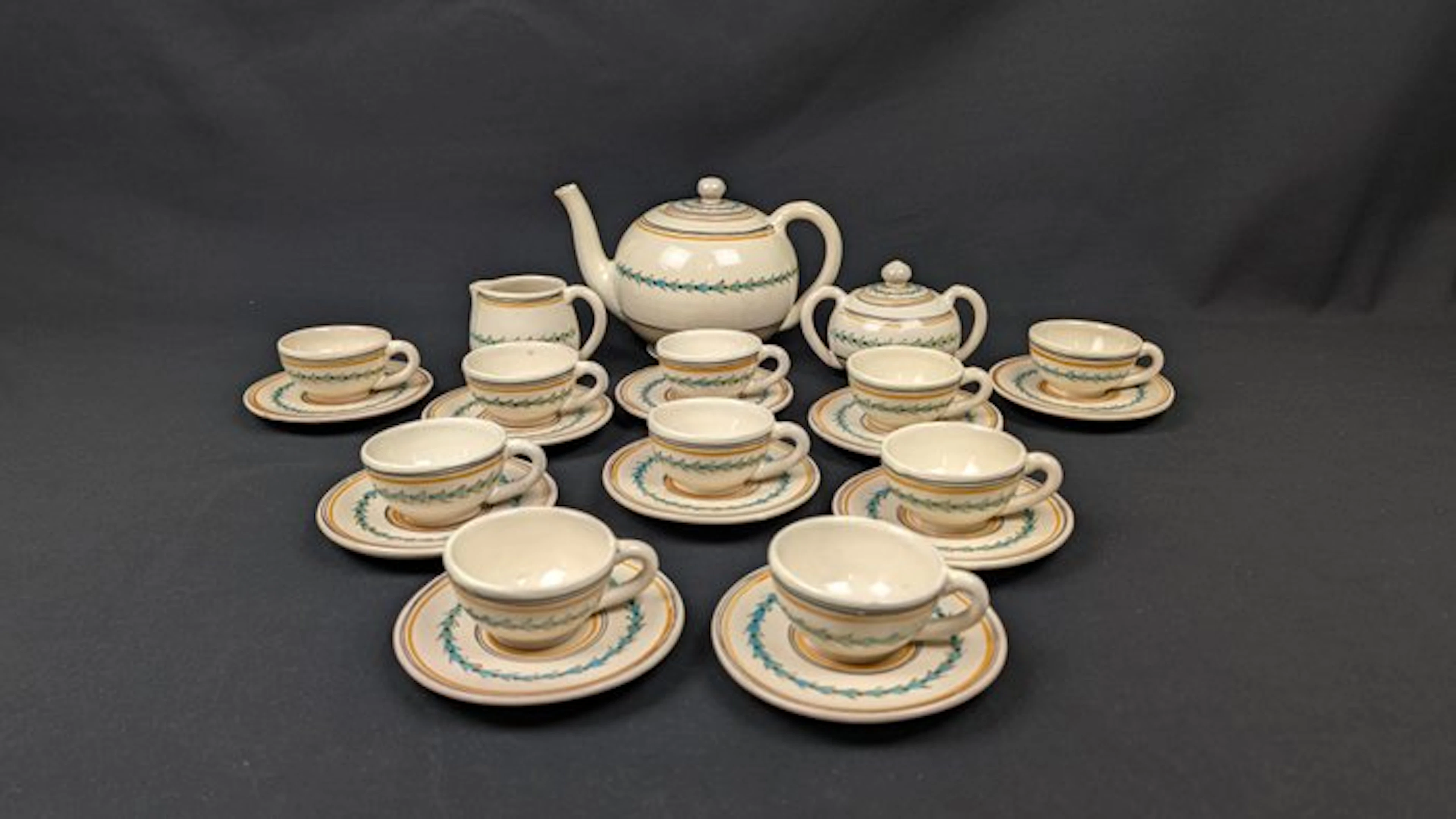 Grottaglie - Ceramica Trani - Coffee service (23)...