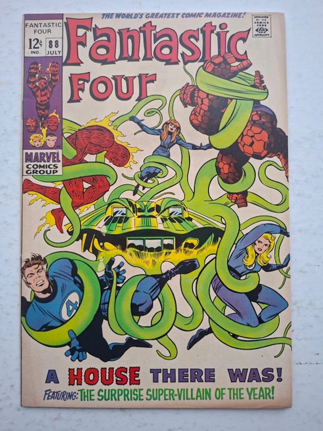 Fantastic Four 88 - 1 Comic - First edition - 1969