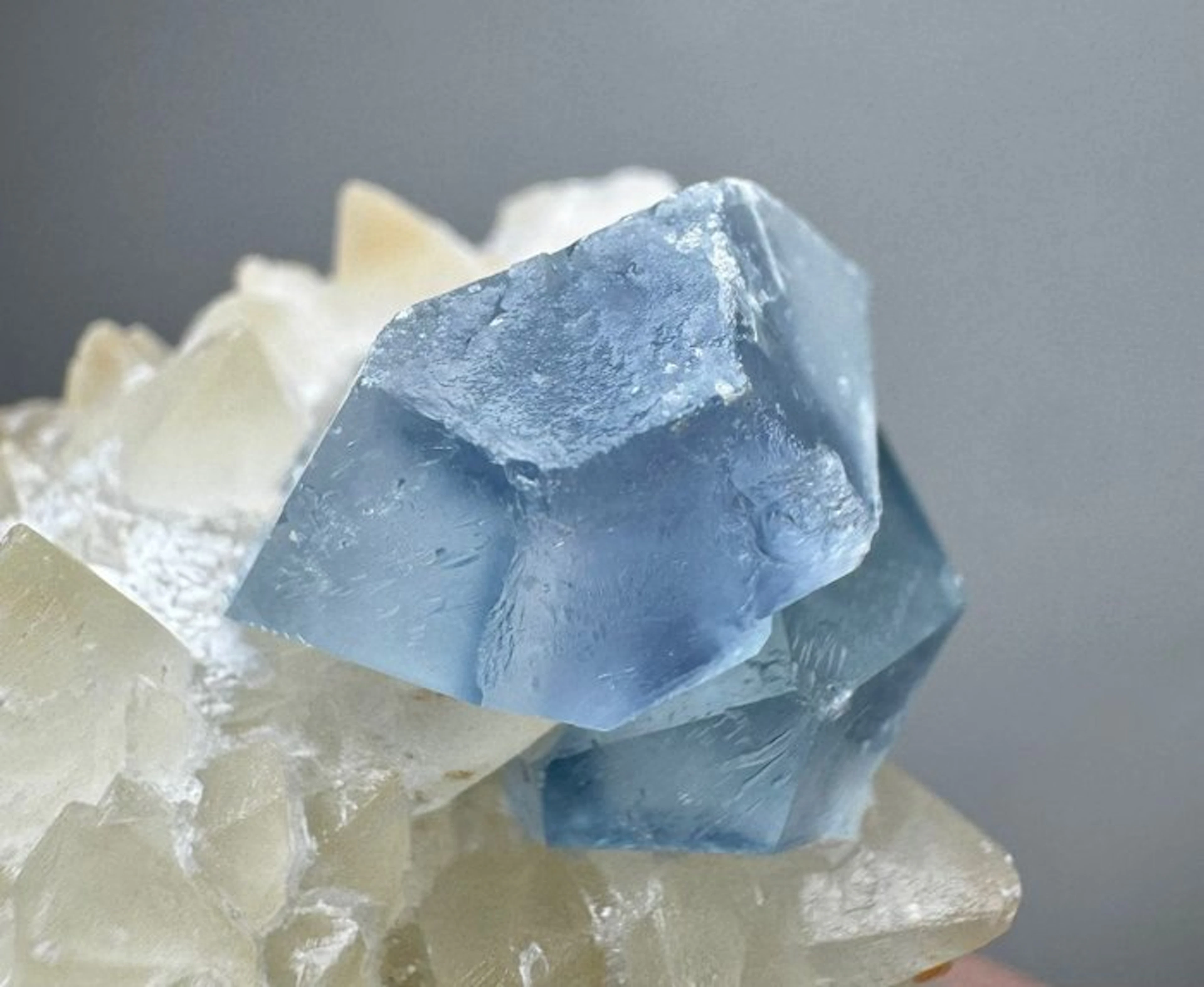 46 Gram. Damage Free Top Quality Celestine Crystal On...