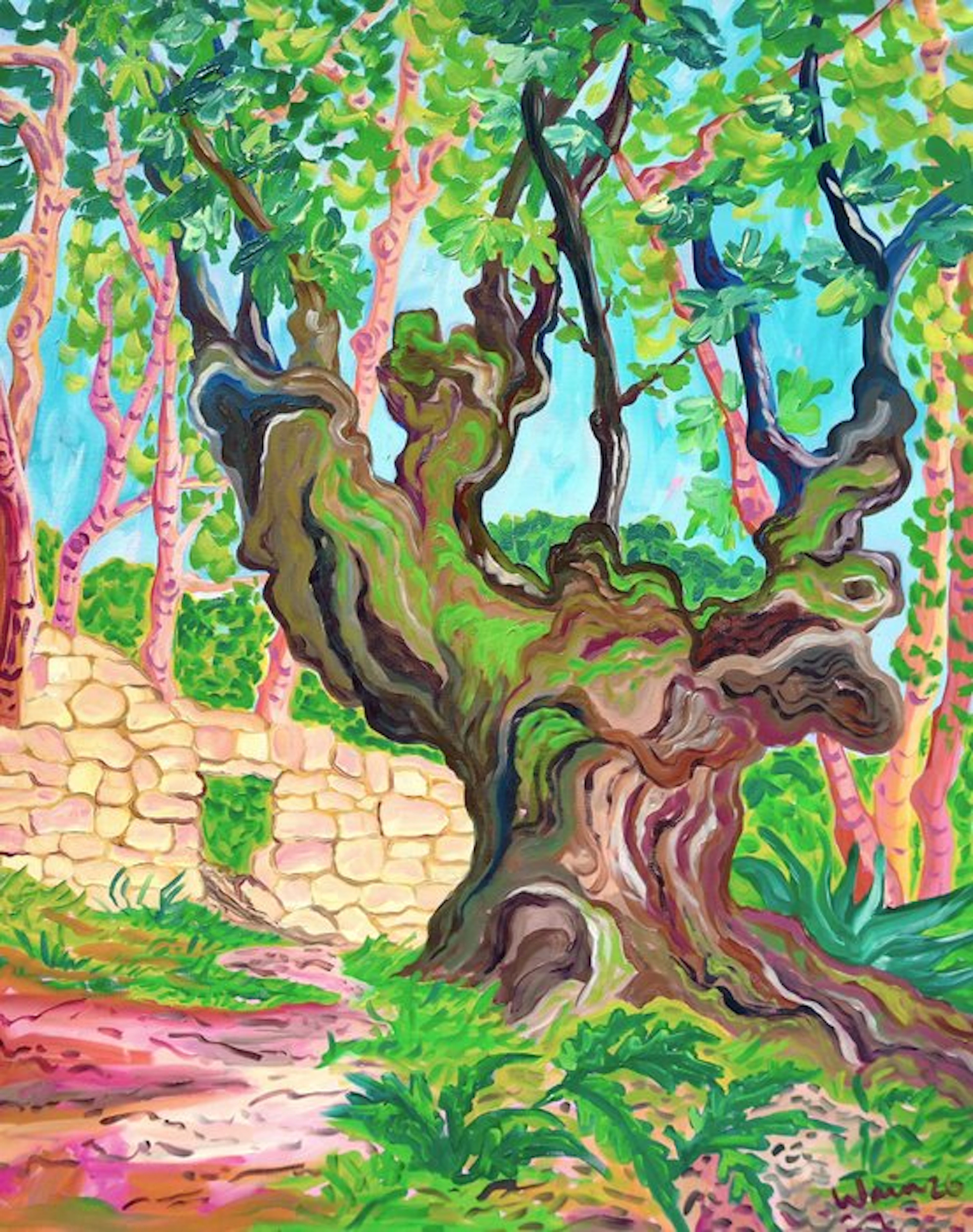 Kirsty Wain (XX) - Ancient Chestnut, Galicia