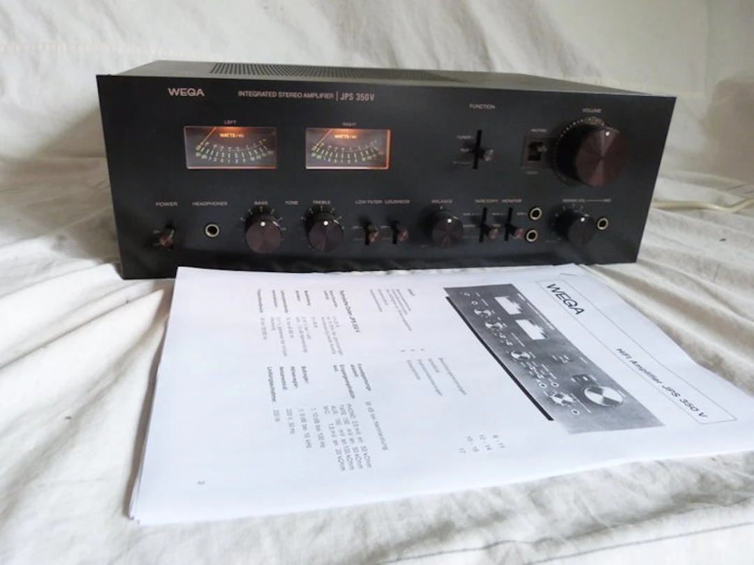 Wega - JPS-350V High End High-Fidelity Stereo Solid state power amplifier
