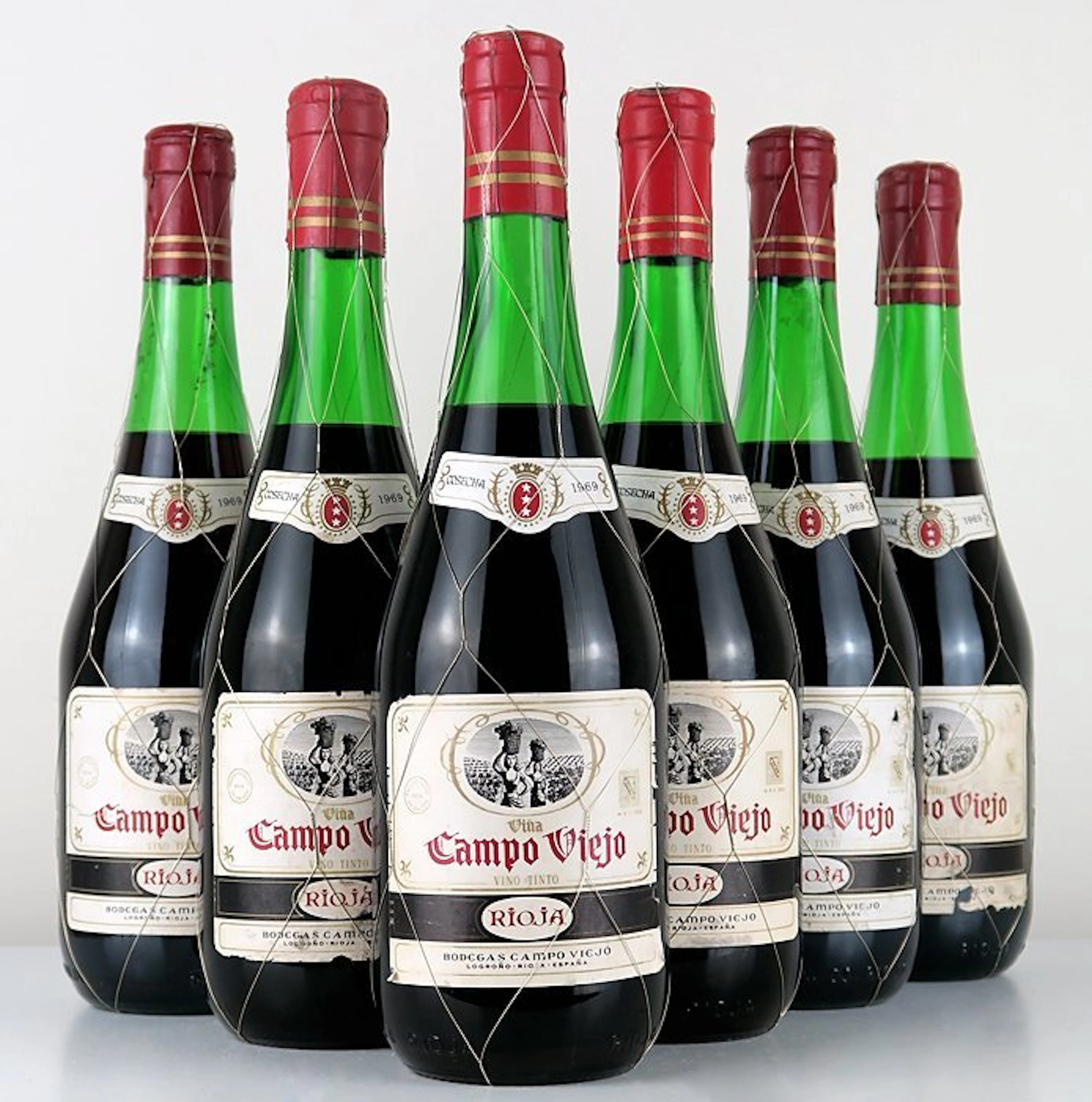 1969 Bodegas Campo Viejo - Rioja Reserva - 6 Bottles (0.75L)