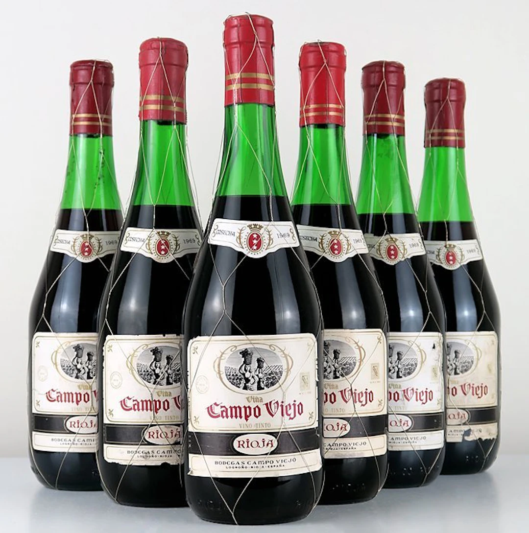 1969 Bodegas Campo Viejo - Rioja Reserva - 6 Bottles (0.75L)