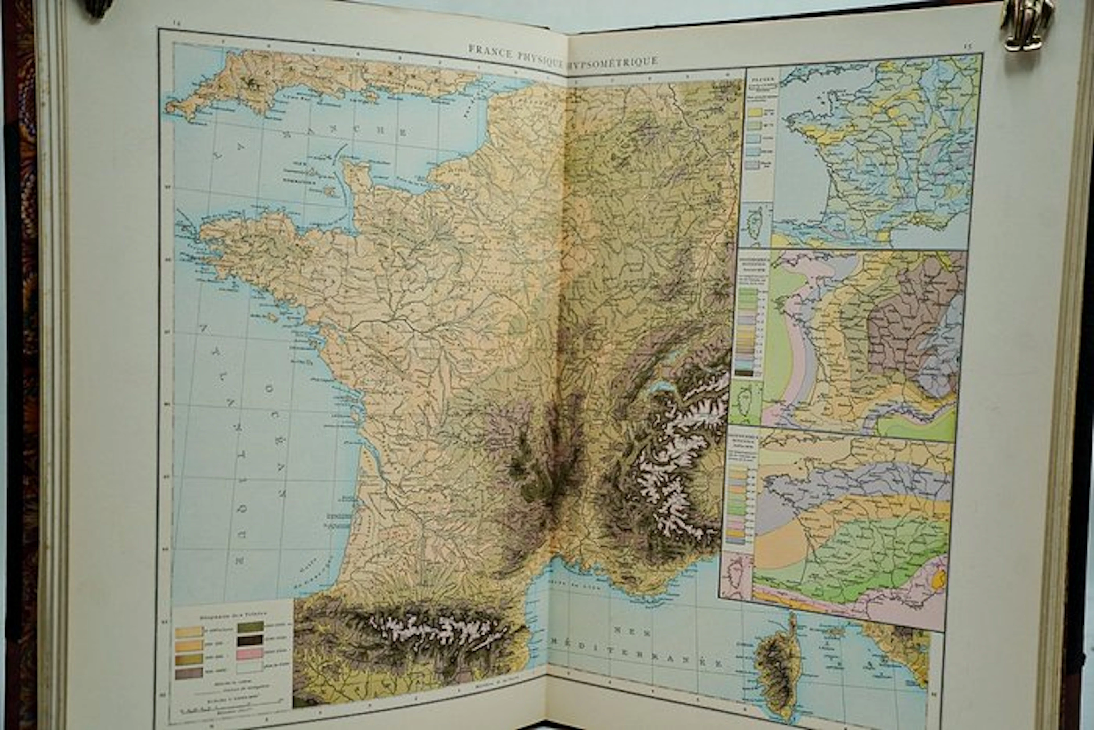 SN - Atlas manuel de géographie moderne - 1880
