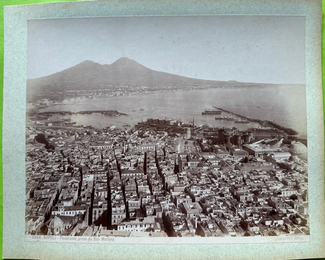 Brogi - Napoli - Coppia di Fotografie antiche dell’800