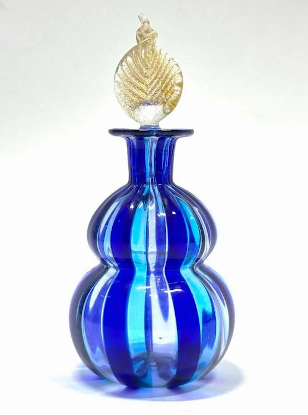 Vasetto Vintage Murano - Anni '60 - Vase - Murano Art Glass – Transparent canes